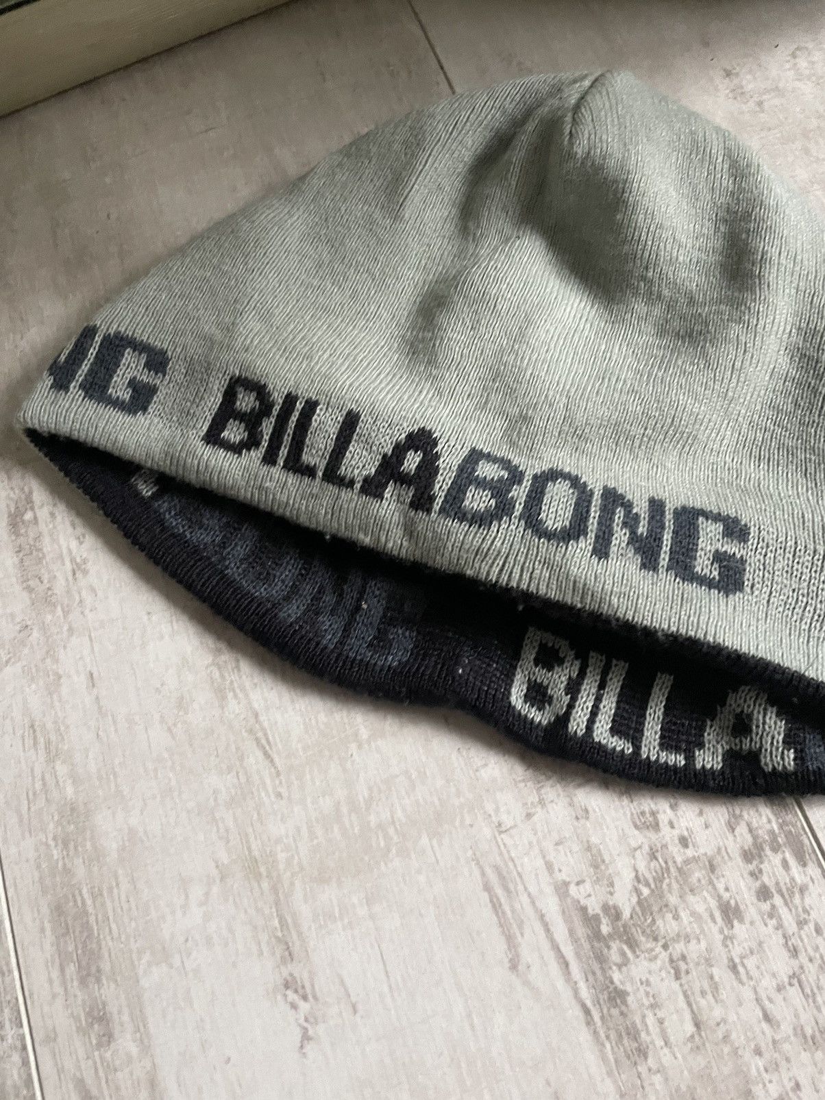 Billabong × Vintage Billabong Vintage Y2K Hat Distressed Streetwear Monogram Size ONE SIZE - 3 Thumbnail