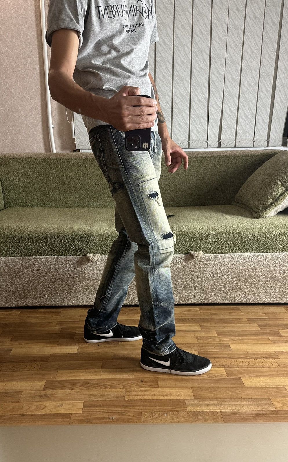 Armani Vintage ARMANI EXCHANGE Denim Jeans Rare Size US 32 / EU 48 - 12 Thumbnail