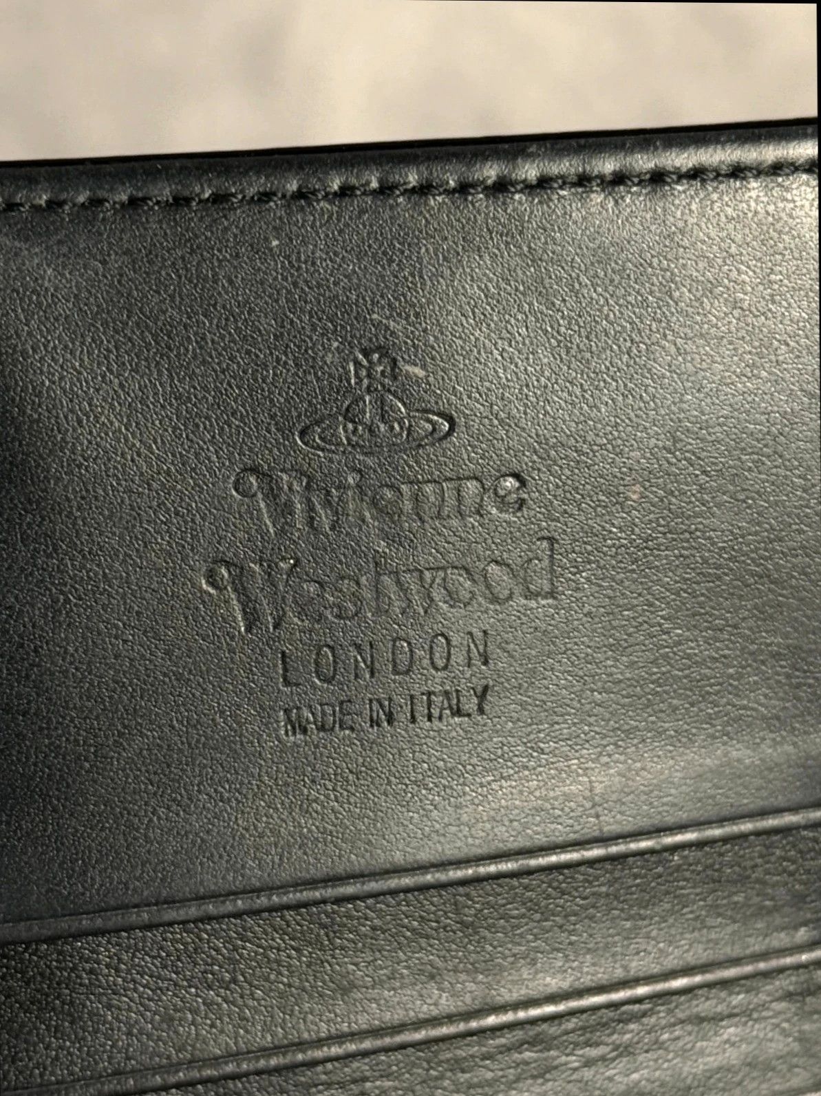Vivienne Westwood Vivienne Westwood Patent Leather Wallet Gold Logo Size ONE SIZE - 8 Thumbnail