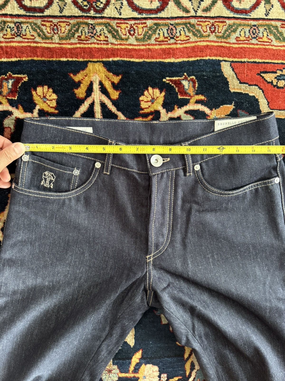 Brunello Cucinelli Wool denim jeans Size US 30 / EU 46 - 7 Thumbnail