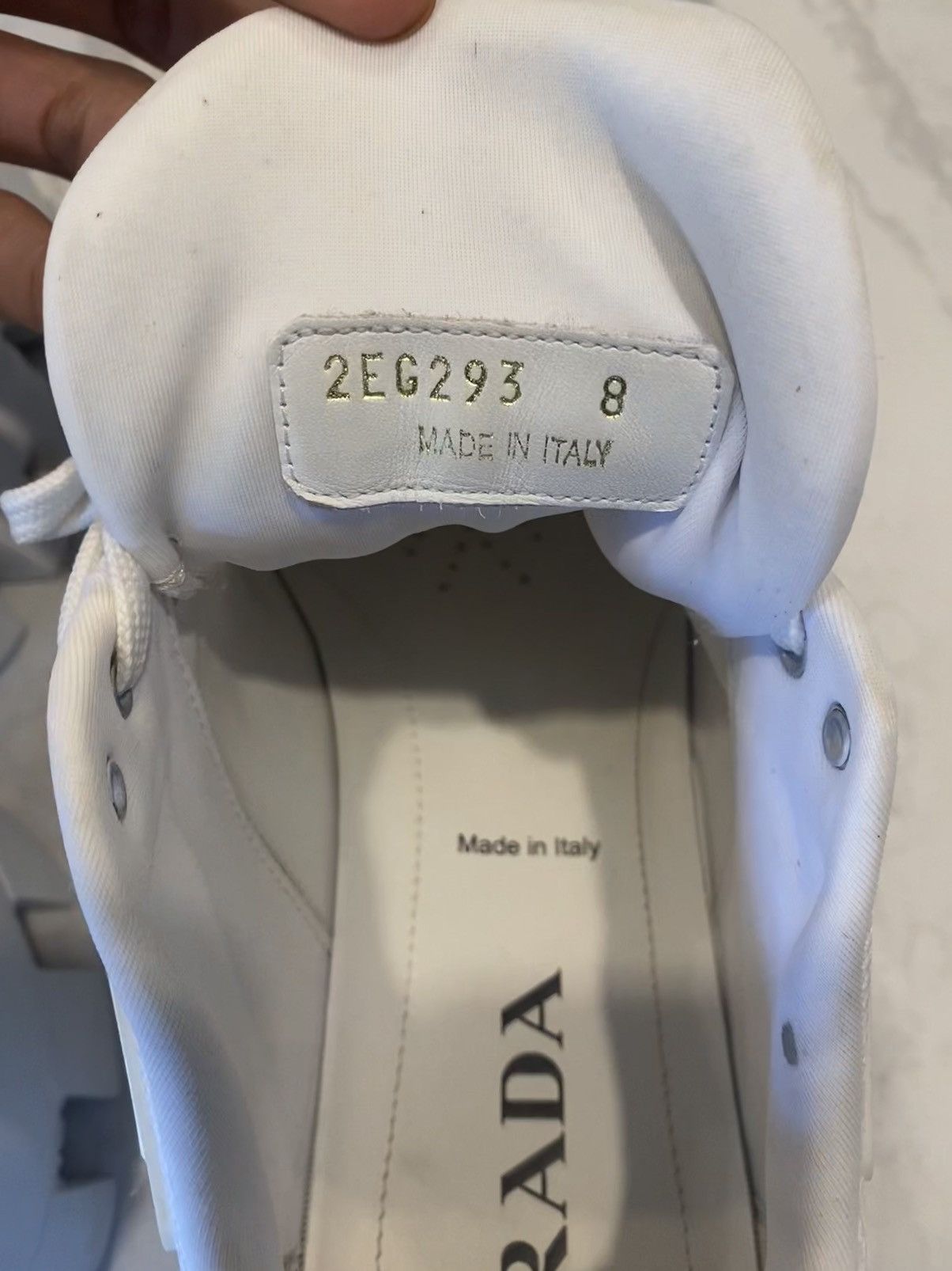 Prada Prada Cloudbust Knit - White Size US 9 / EU 42 - 4 Thumbnail