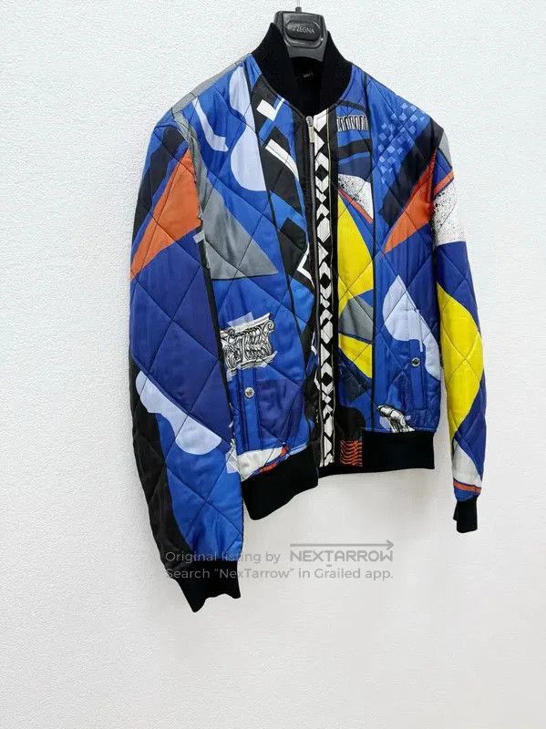 Versace Versace Blue Cotton Men's Long Sleeve Jacket . Size US S / EU 44-46 / 1 - 2 Thumbnail