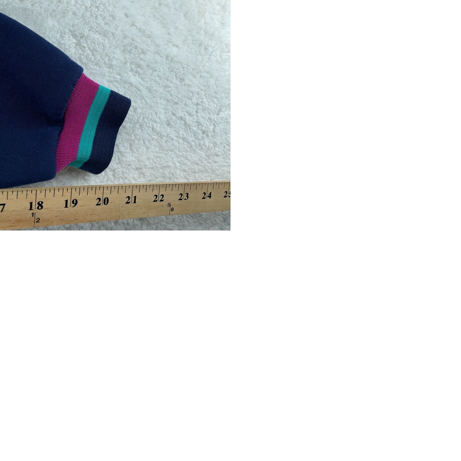 Jerzees VINTAGE Jerzees Sweatshirt Men's M Blue Clydesdale Horse Pullover Knit Lined USA Outdoors - Mens Size US M / EU 48-50 / 2 - 9 Thumbnail