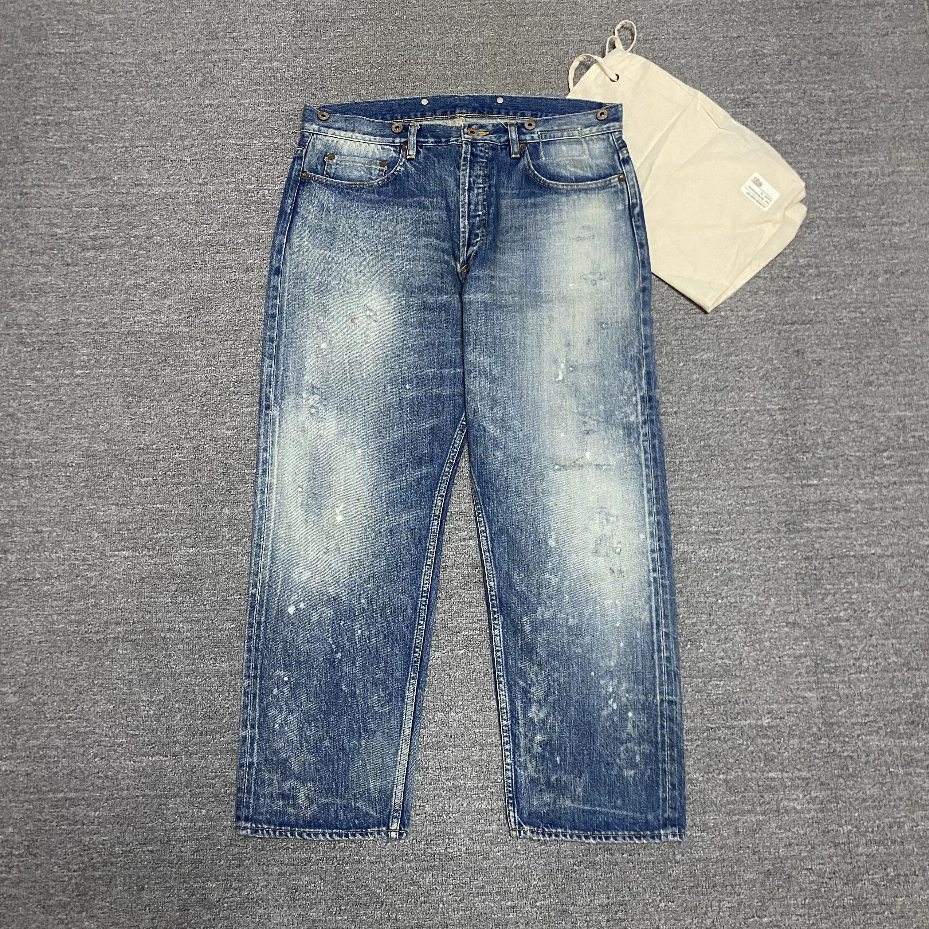 Madness MADNESS 23AW Japan Snow Wash Denim Size US 42 / EU 58 - 1 Thumbnail
