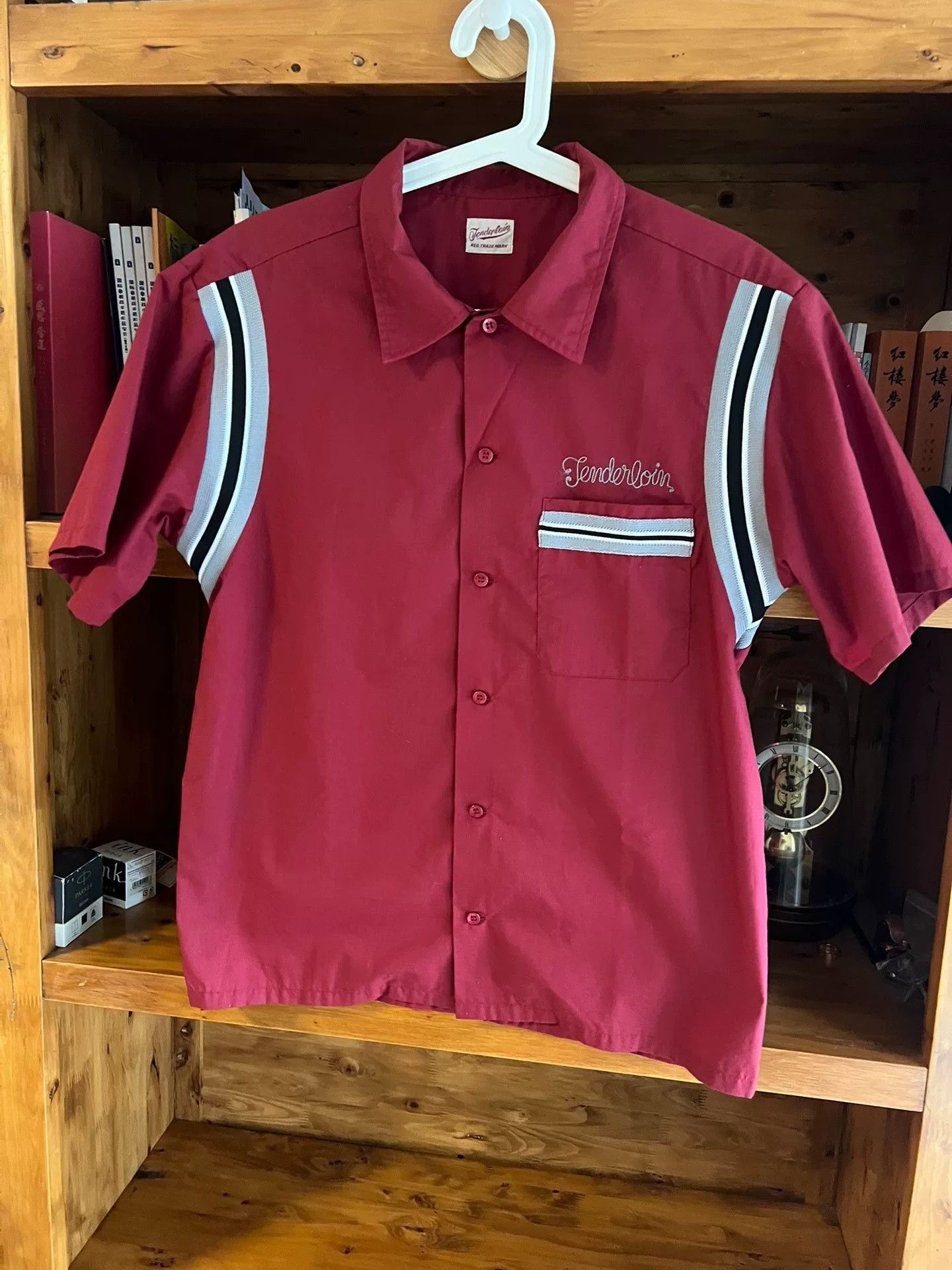 Tenderloin Tenderloin Red Bowling Short-Sleeve Shirt Size US S / EU 44-46 / 1 - 3 Thumbnail