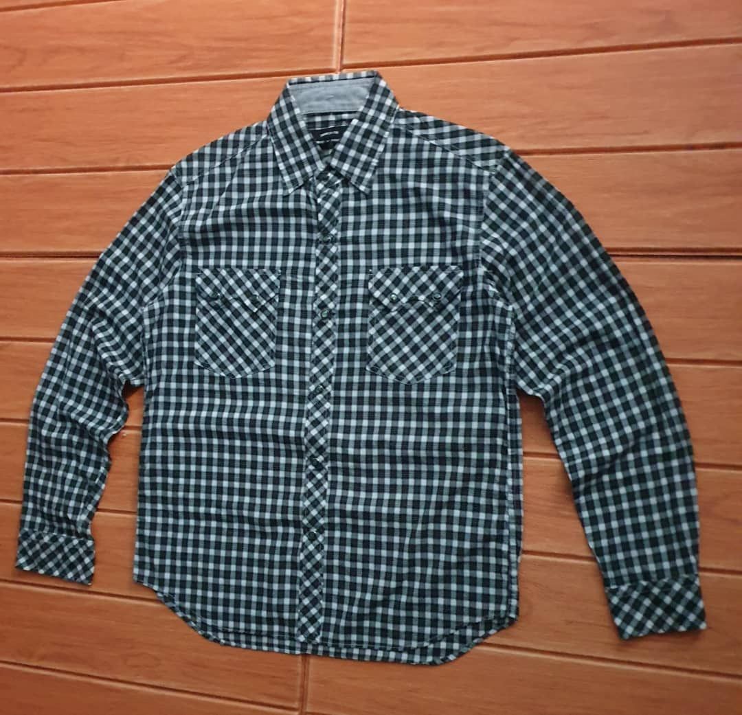Comme Ca Ism 💥Comme ca ism checkered button up western shirt Size US M / EU 48-50 / 2 - 7 Thumbnail