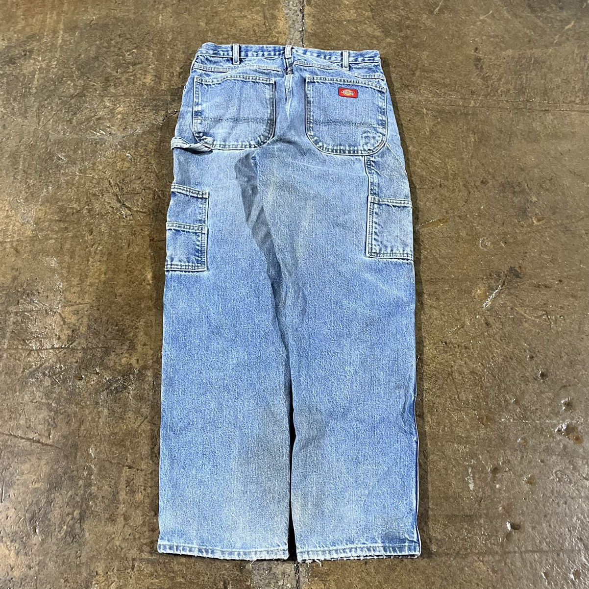 Carhartt × Vintage Crazy Dickies Double Knee Carpenter Jeans Workwear Skater Size US 34 / EU 50 - 1 Thumbnail