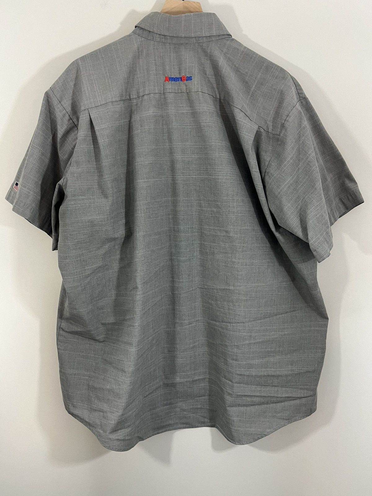 Vintage Distressed Faded Oversized Work Shirt Size US XXL / EU 58 / 5 - 7 Thumbnail