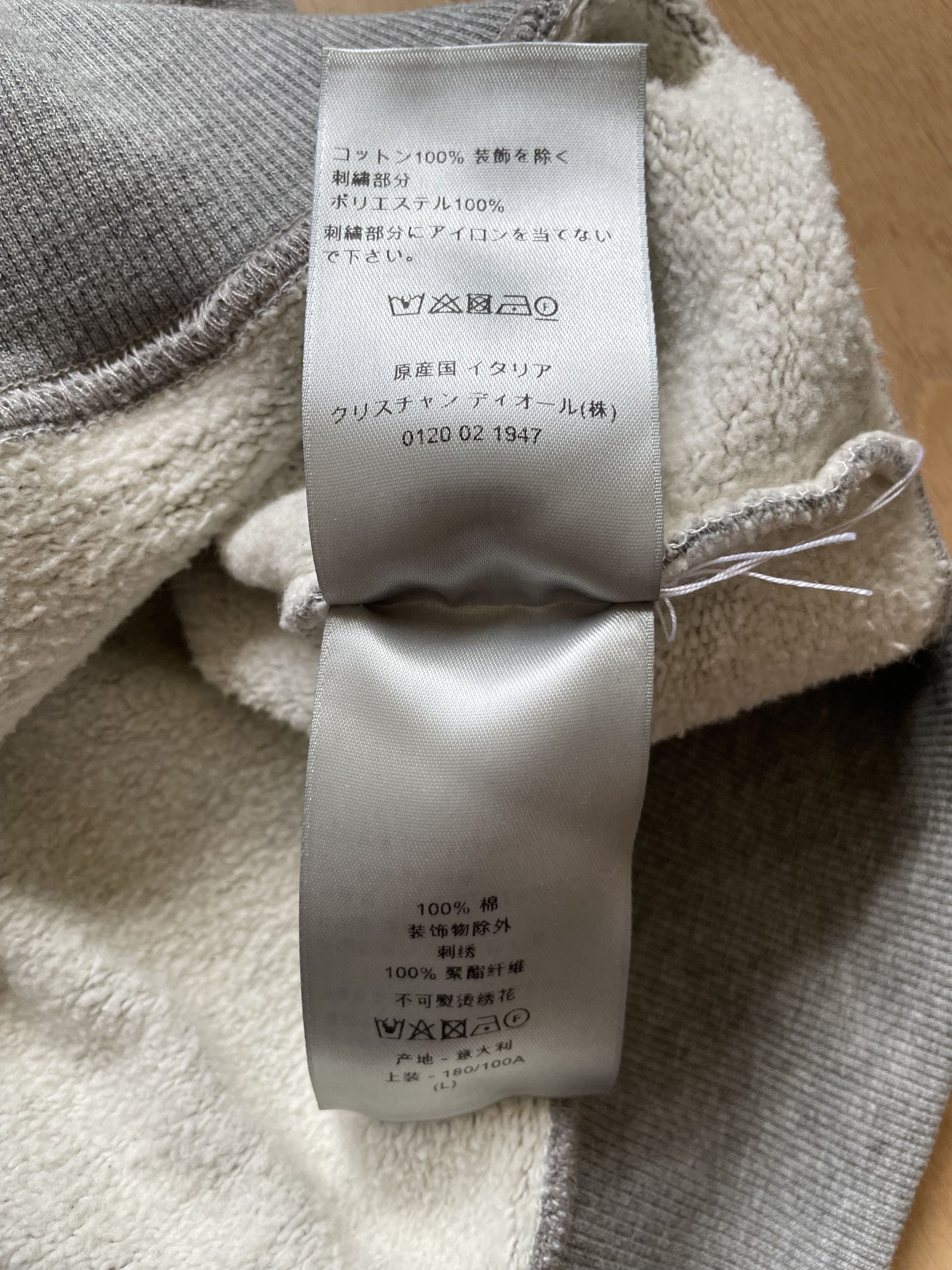 Dior DIOR CHRISTIAN DIOR COUTURE EMBROIDERED HOODIE size L | Grailed