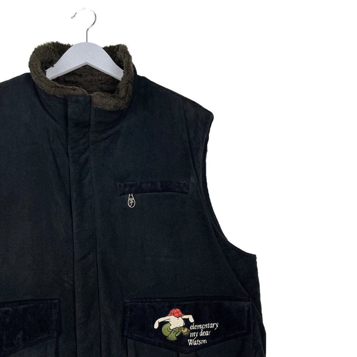 Japanese Brand 🔥 CASTLEBAJAC ELEMENTARY MY DEAR WATSON TANK TOP JACKET Size US M / EU 48-50 / 2 - 6 Thumbnail
