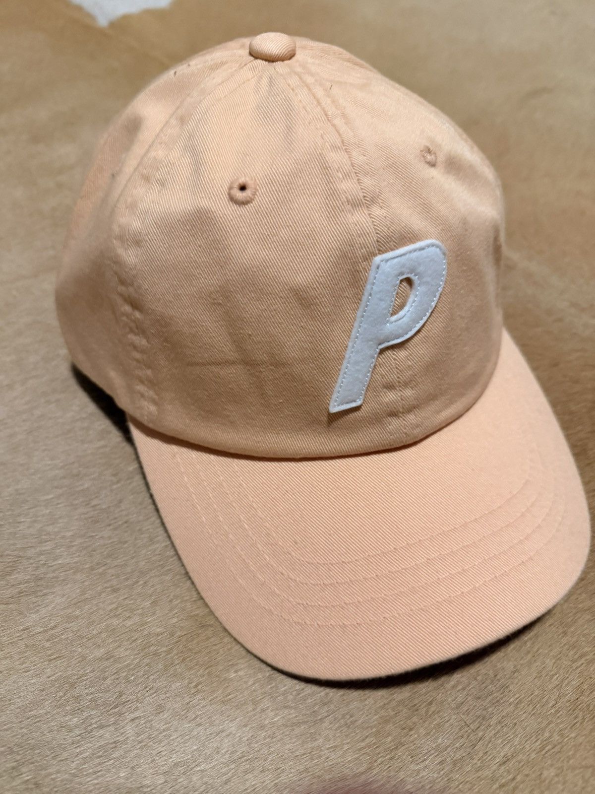 Palace Palace 6-Panel Hat Peach 🍑 NWOT Size ONE SIZE - 1 Thumbnail