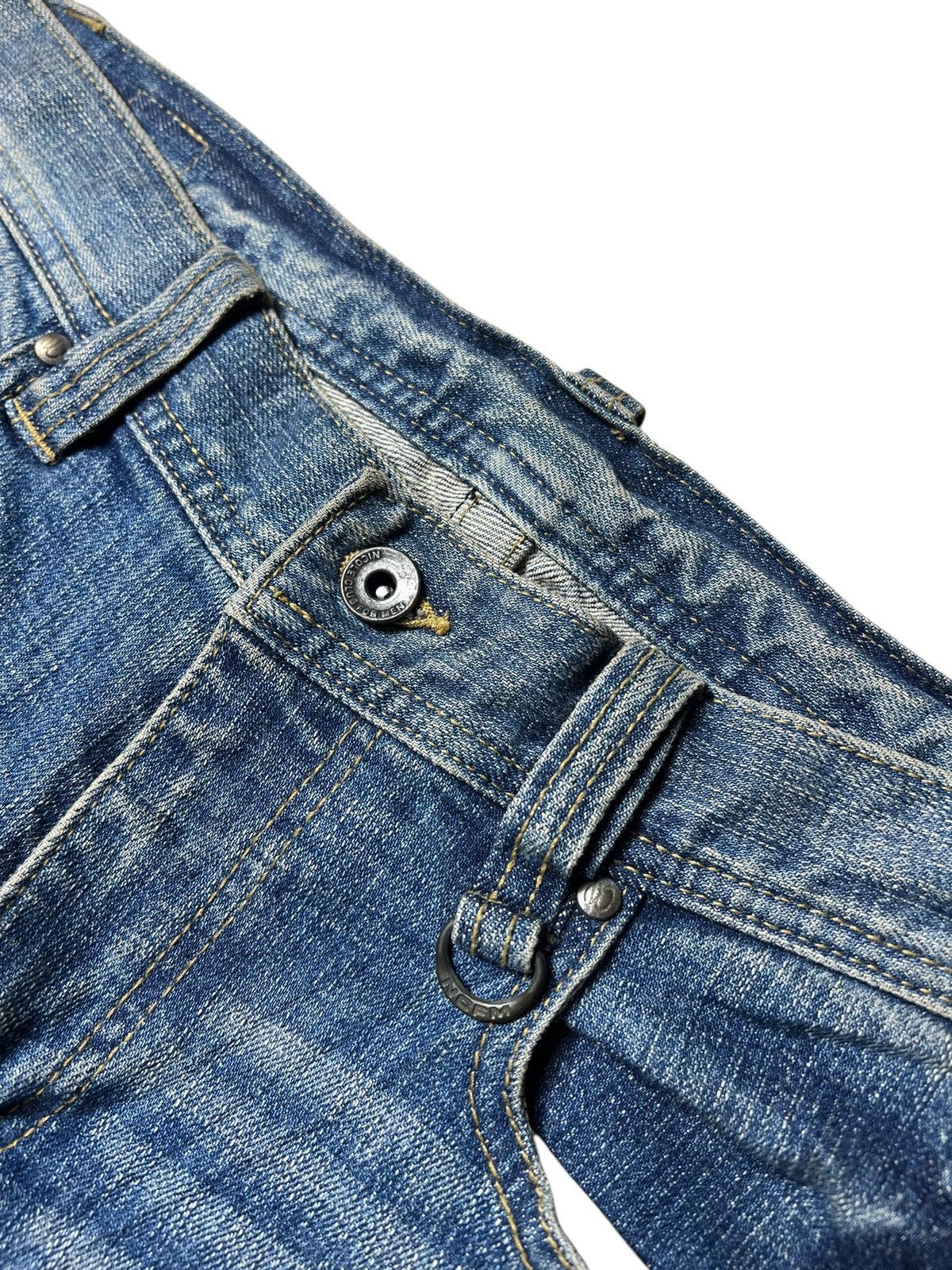 Nicole Club 2000s NCFM Nicole Club For Men Tribal Grunge Flare Pants Size US 32 / EU 48 - 6 Thumbnail