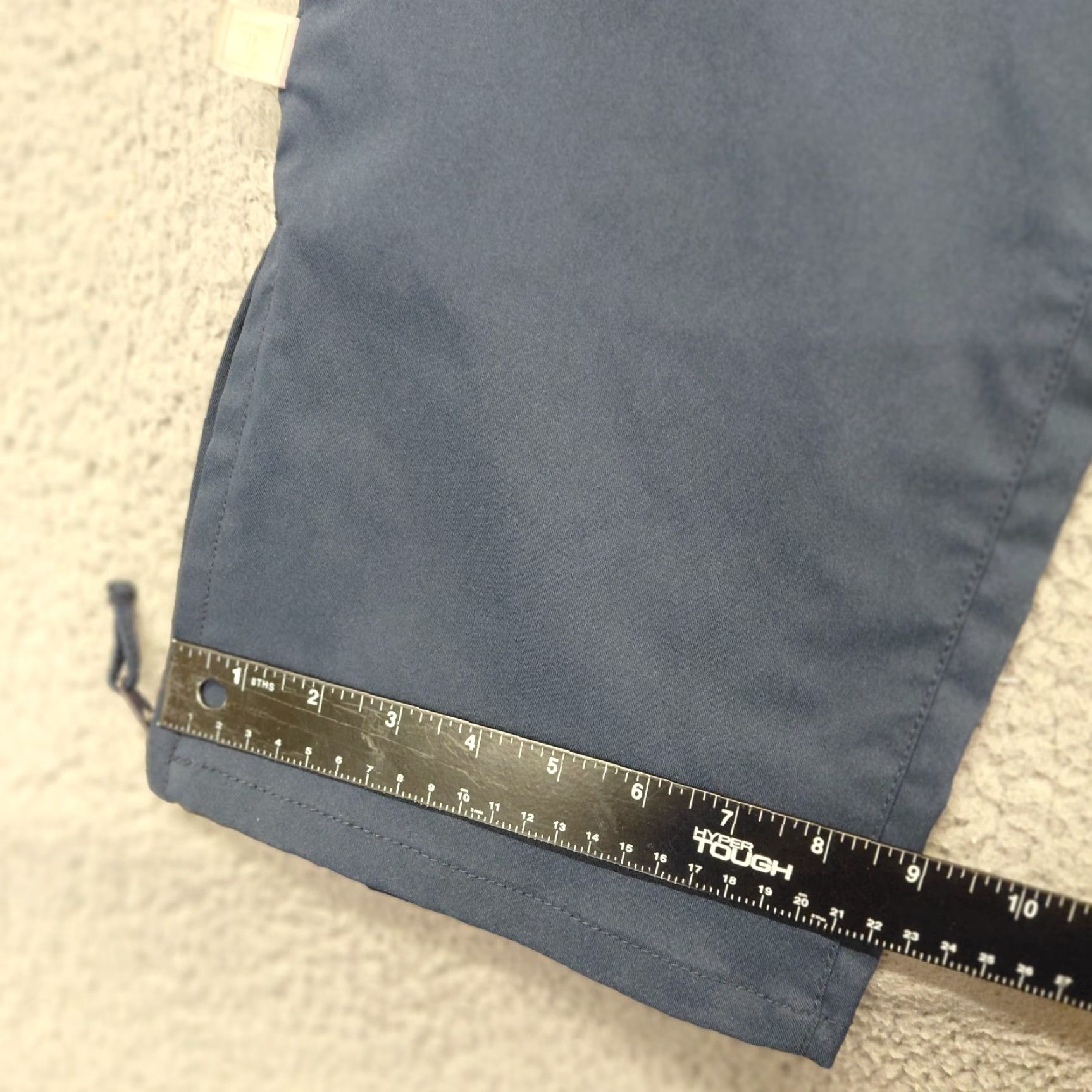 Tommy Hilfiger VINTAGE Tommy Hilfiger Pants Mens 34W/32L Blue Reinforced Knees Zip Legs 30x31 Classic Chino Size US 34 / EU 50 - 4 Thumbnail