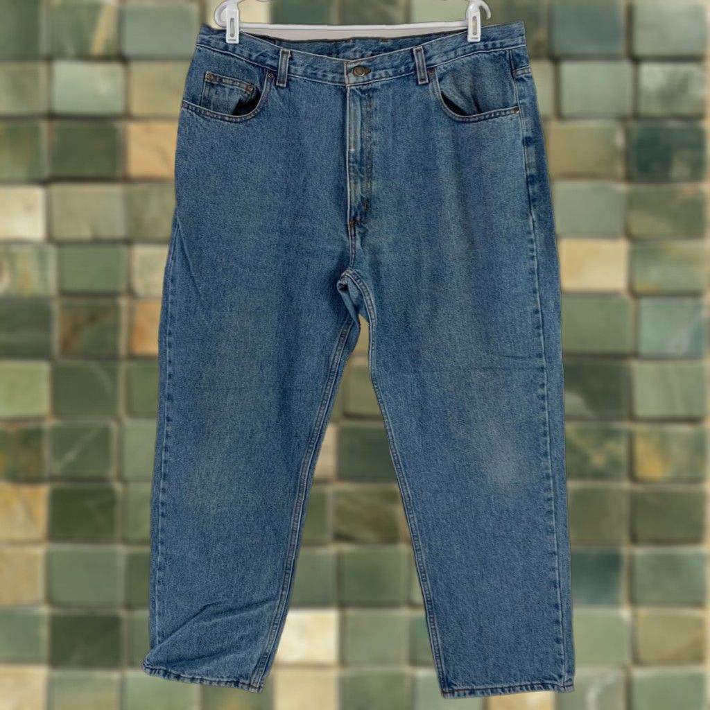 Vintage VINTAGE Member's Mark Jeans Mens 40 x 30 Regular Denim Blue 80s 90s Jean Mens Boys Womens? Size US 40 / EU 56 - 1 Thumbnail