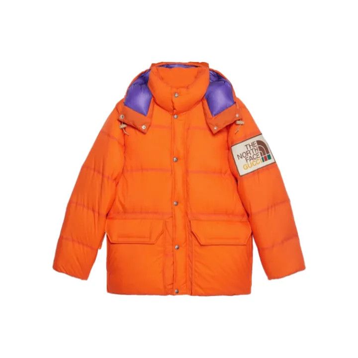Gucci Gucci x The North Face Hooded Puffer Jacket Size XS / US 0-2 / IT 36-38 - 1 Thumbnail