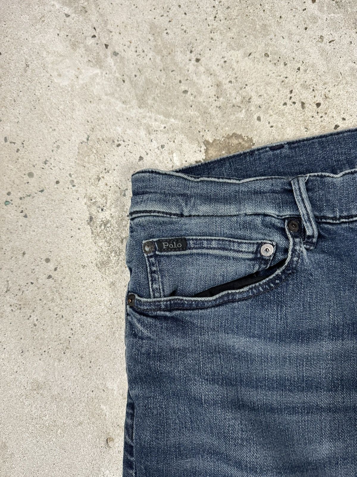 Polo Ralph Lauren × Vintage Vintage Y2K Polo Ralph Lauren Navy Jeans Denim Pants Size US 38 / EU 54 - 9 Thumbnail