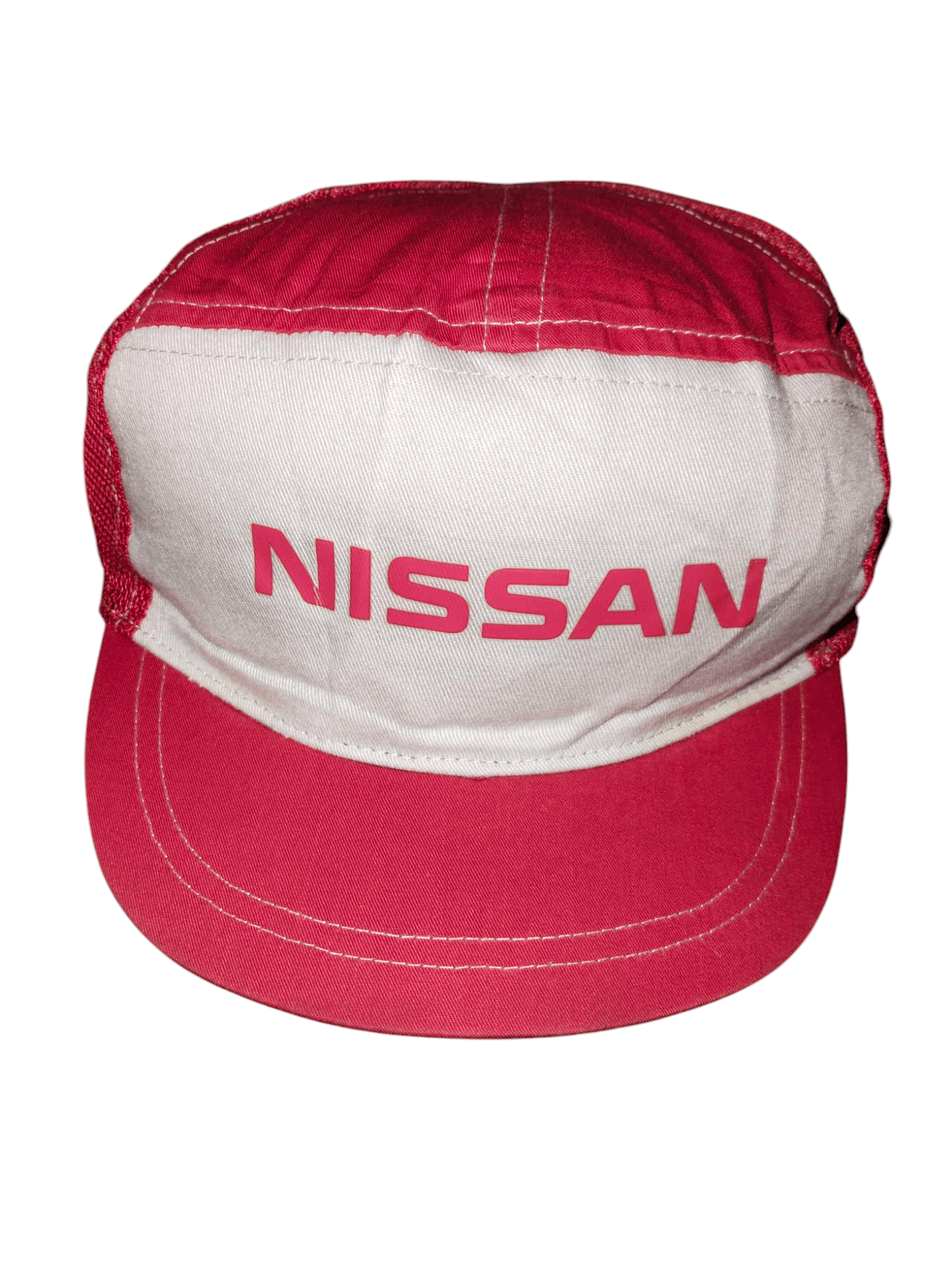 Gear for Sports × Vintage Vintage NISSAN Big Logo 7 Panel Trucker Cap Size ONE SIZE - 1 Thumbnail