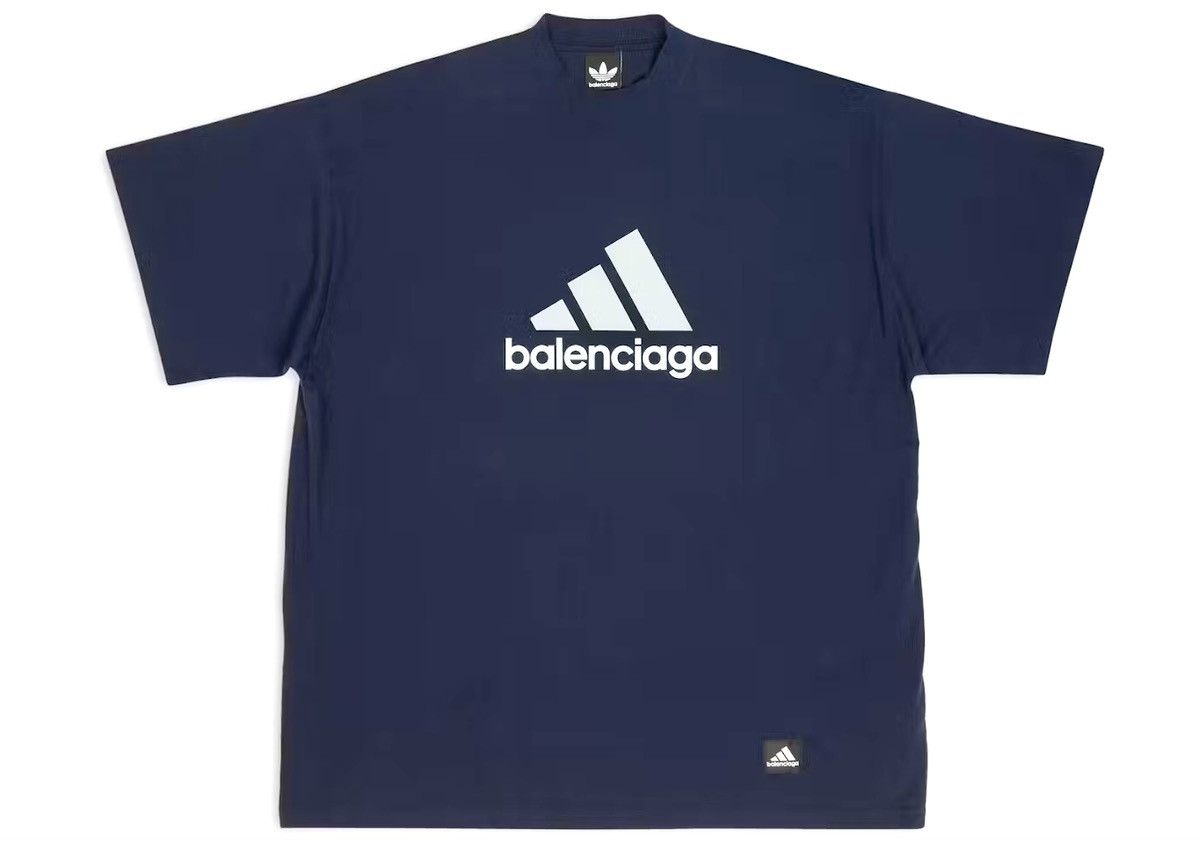 Adidas × Balenciaga Balenciaga X Adidas Oversized T Shirt Size US M / EU 48-50 / 2 - 1 Thumbnail