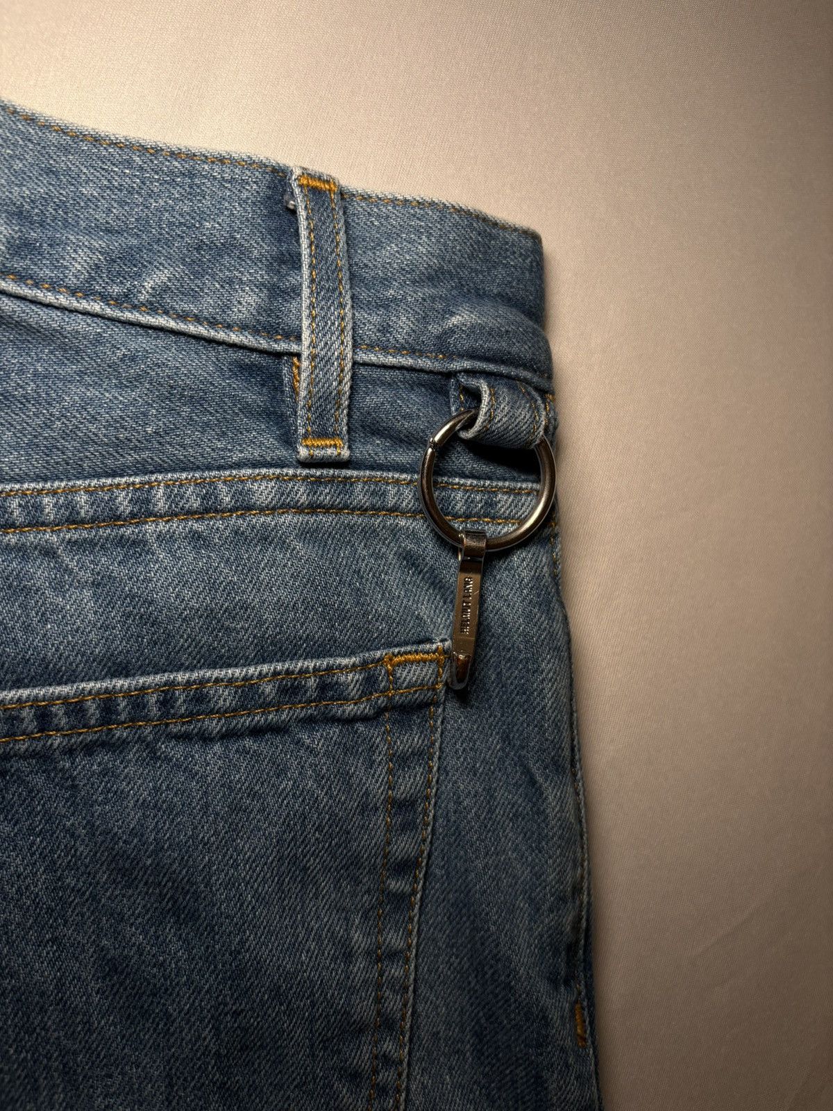 Helmut Lang Helmut Lang Hook Clasp Lightwash Jeans Size 24" / US 00 / IT 34 - 3 Thumbnail