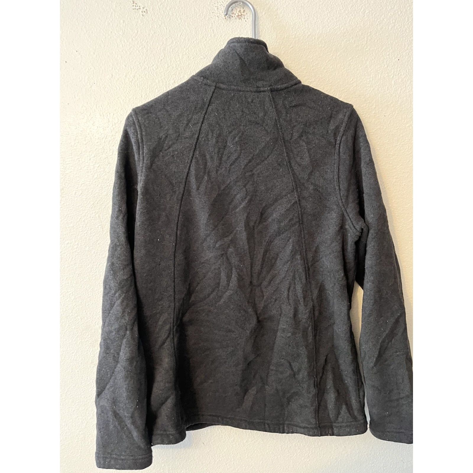 The North Face The North Face Embroidered Women Full Zip Dark Gray Long Sleeve Sweater XL Size XL / US 12-14 / IT 48-50 - 4 Thumbnail