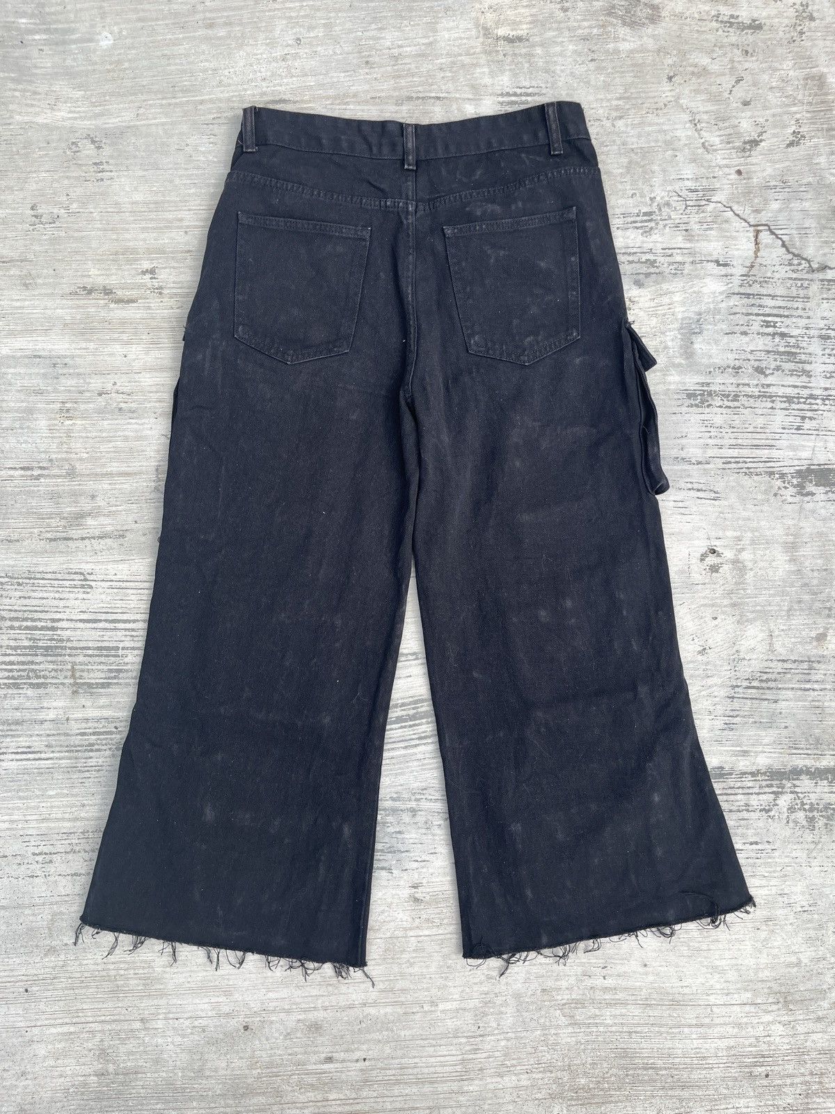 Shein Manfinity Wide Cargo Denim Size US 33 - 5 Thumbnail