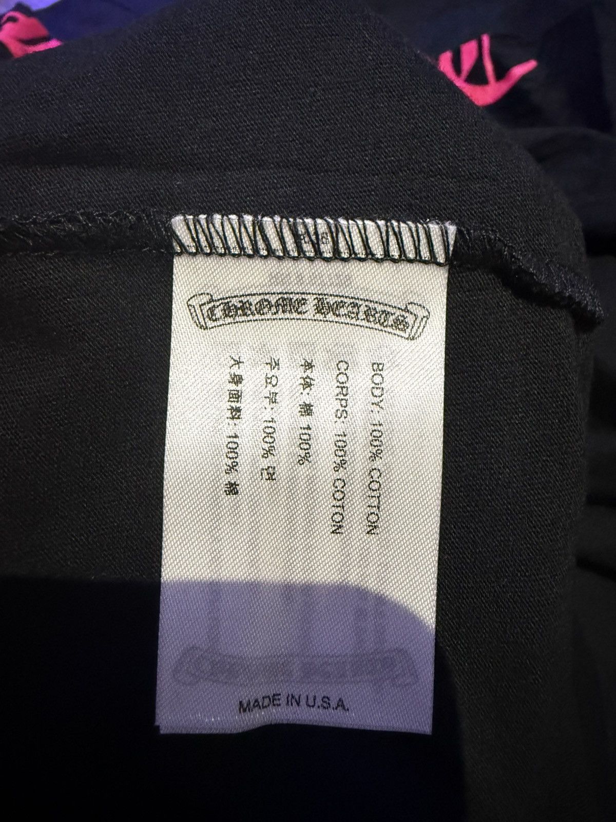 Chrome hearts long sleeves T-shirt