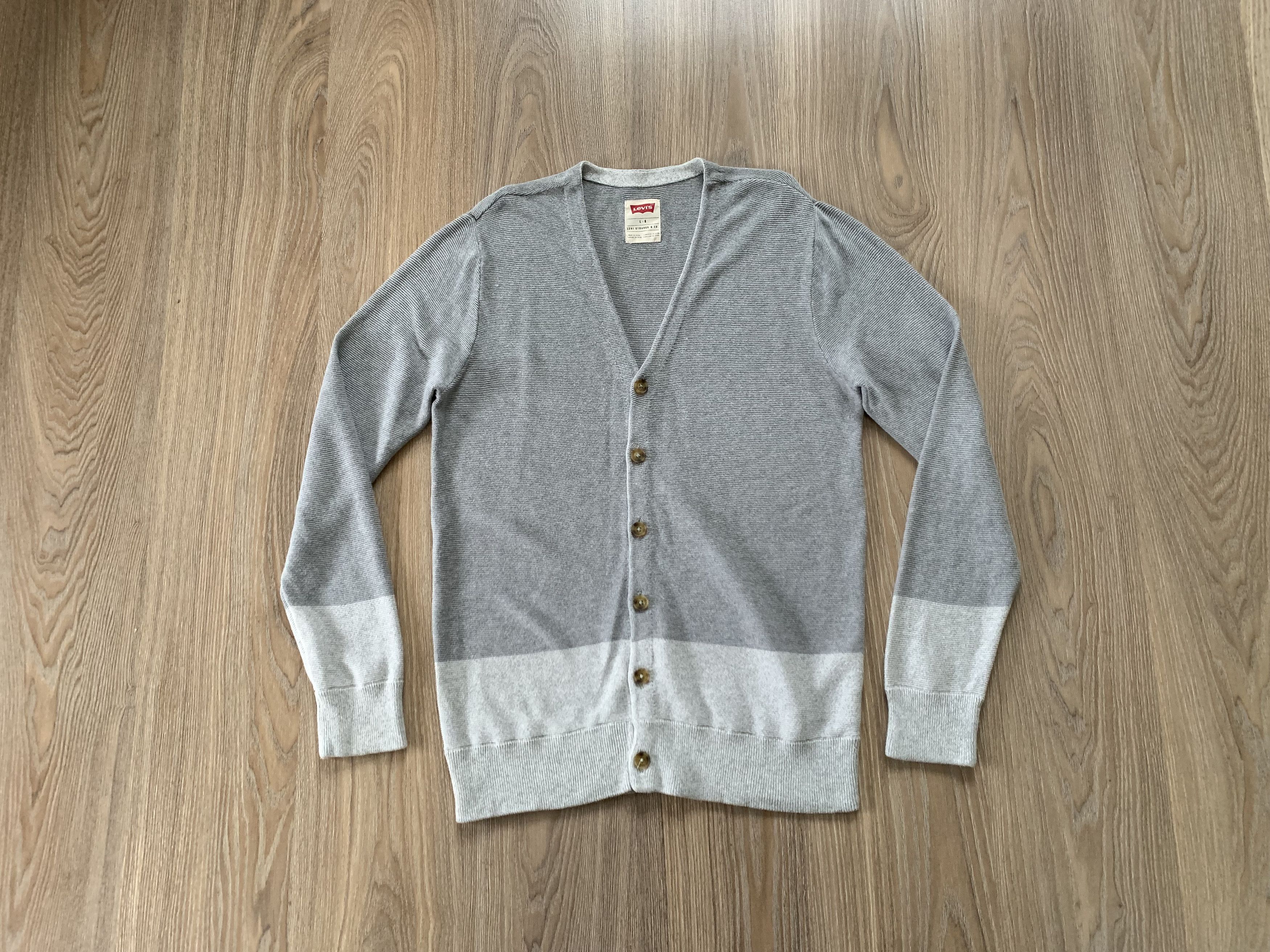 Levi's × Levi's Vintage Clothing Levi's Classic Casual Cotton Cardigan Size US L / EU 52-54 / 3 - 1 Thumbnail