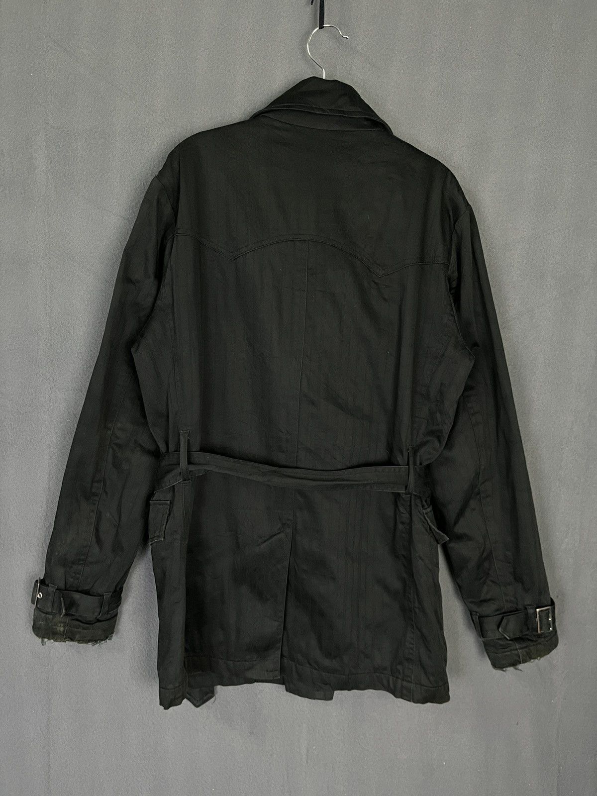 Japanese Brand × Seditionaries × semanticdesign Semantic Design Asymmetrical Bondage Trench Coat Jacket Size US M / EU 48-50 / 2 - 3 Thumbnail