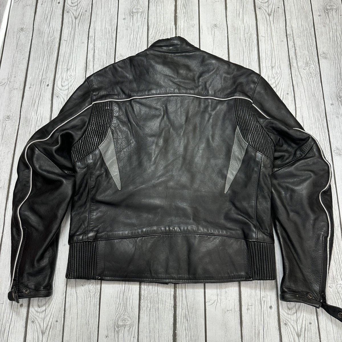 Vintage Vintage Unik motorcycle jacket Size US M / EU 48-50 / 2 - 2 Thumbnail