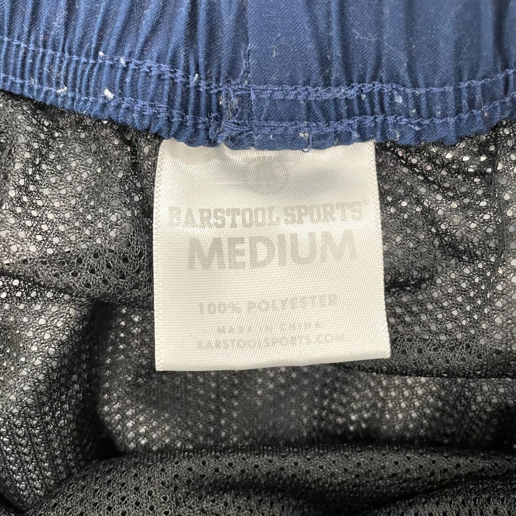 Vintage Barstool Sports Mens Adult Medium Blue Swim Trunks Drinks Print Lined M Size US 31 - 7 Thumbnail