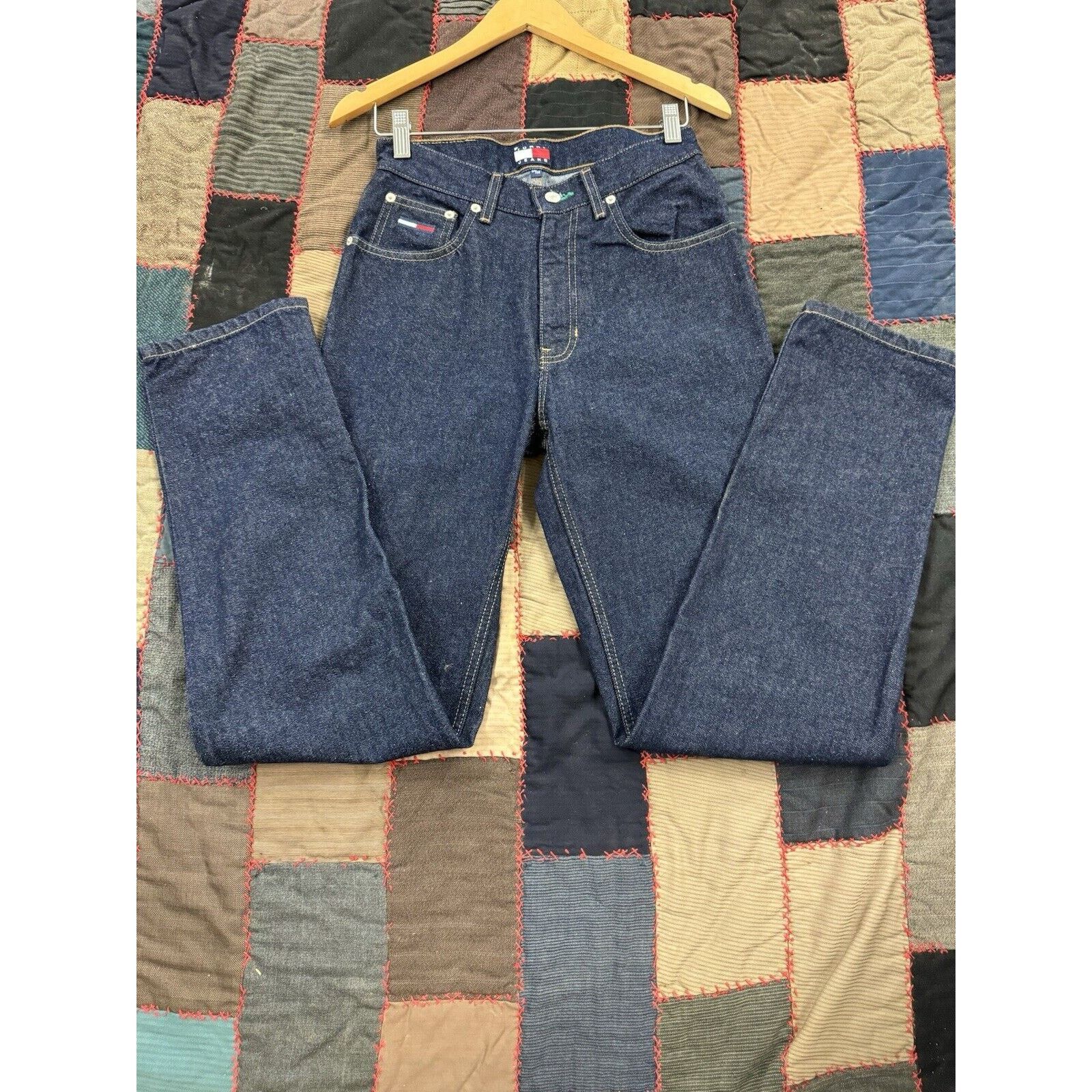 Tommy Hilfiger Deadstock 90s Y2K Tommy Hilfiger Jeans Mens W29 X L32 Size US 29 - 2 Thumbnail