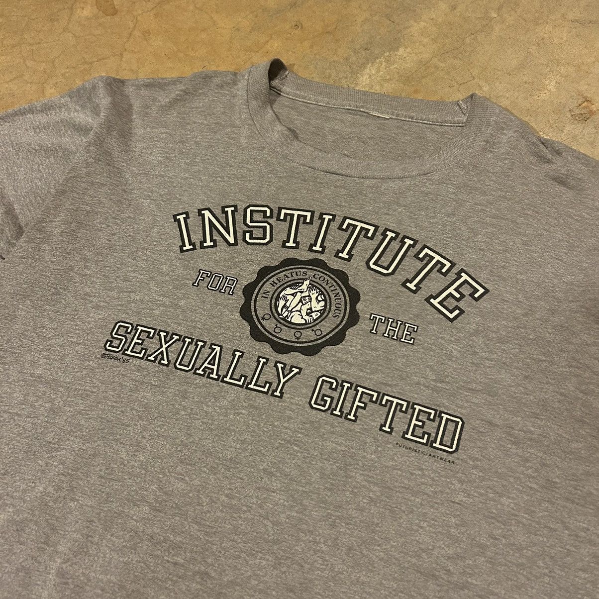 Japanese Brand × Vintage Crazy Vintage 80s Institute for the Sexually Gifted Tee Size US L / EU 52-54 / 3 - 2 Thumbnail