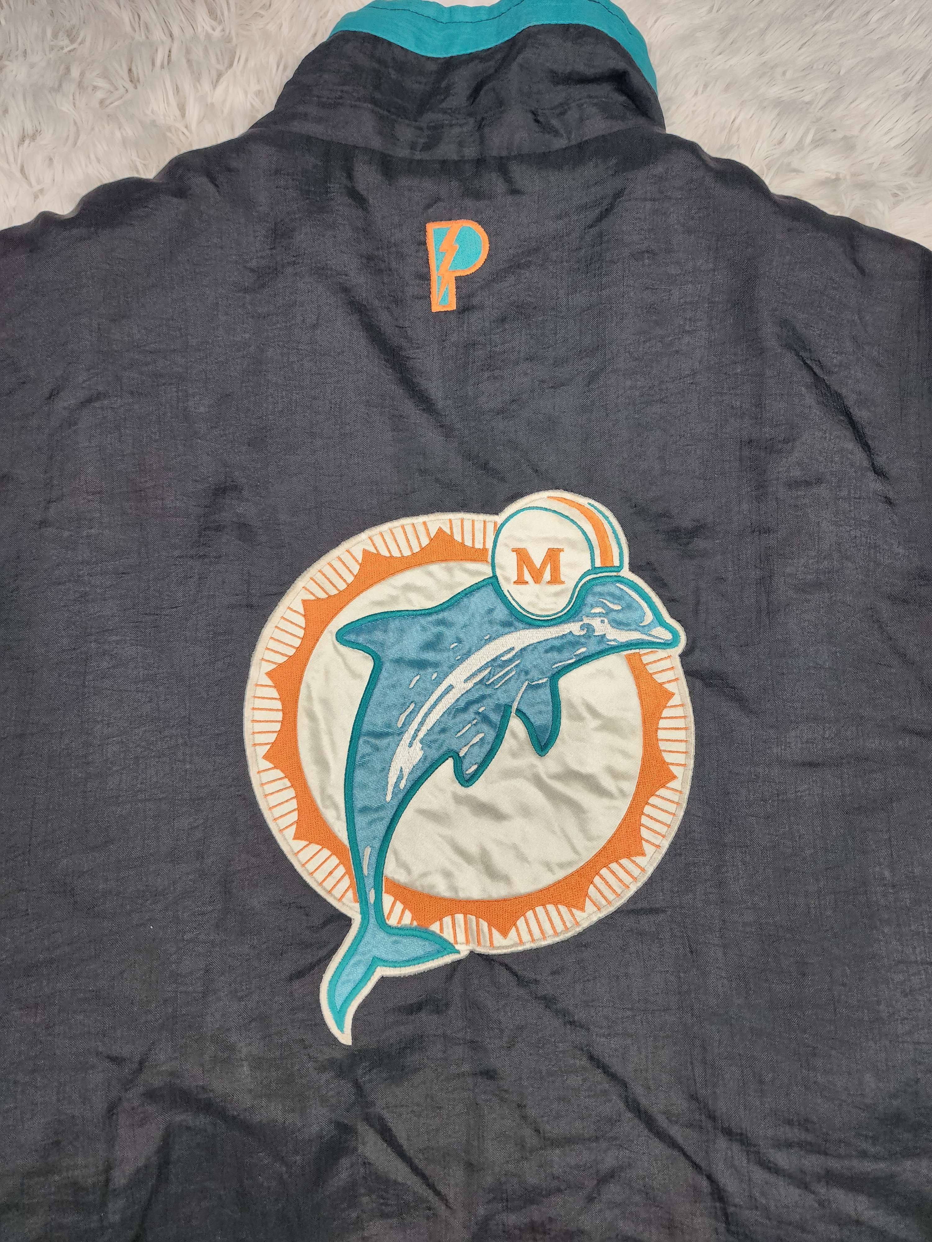 NFL Vintage Pro Player NFL Miami Dolphins reversible jacket Size US L / EU 52-54 / 3 - 11 Thumbnail
