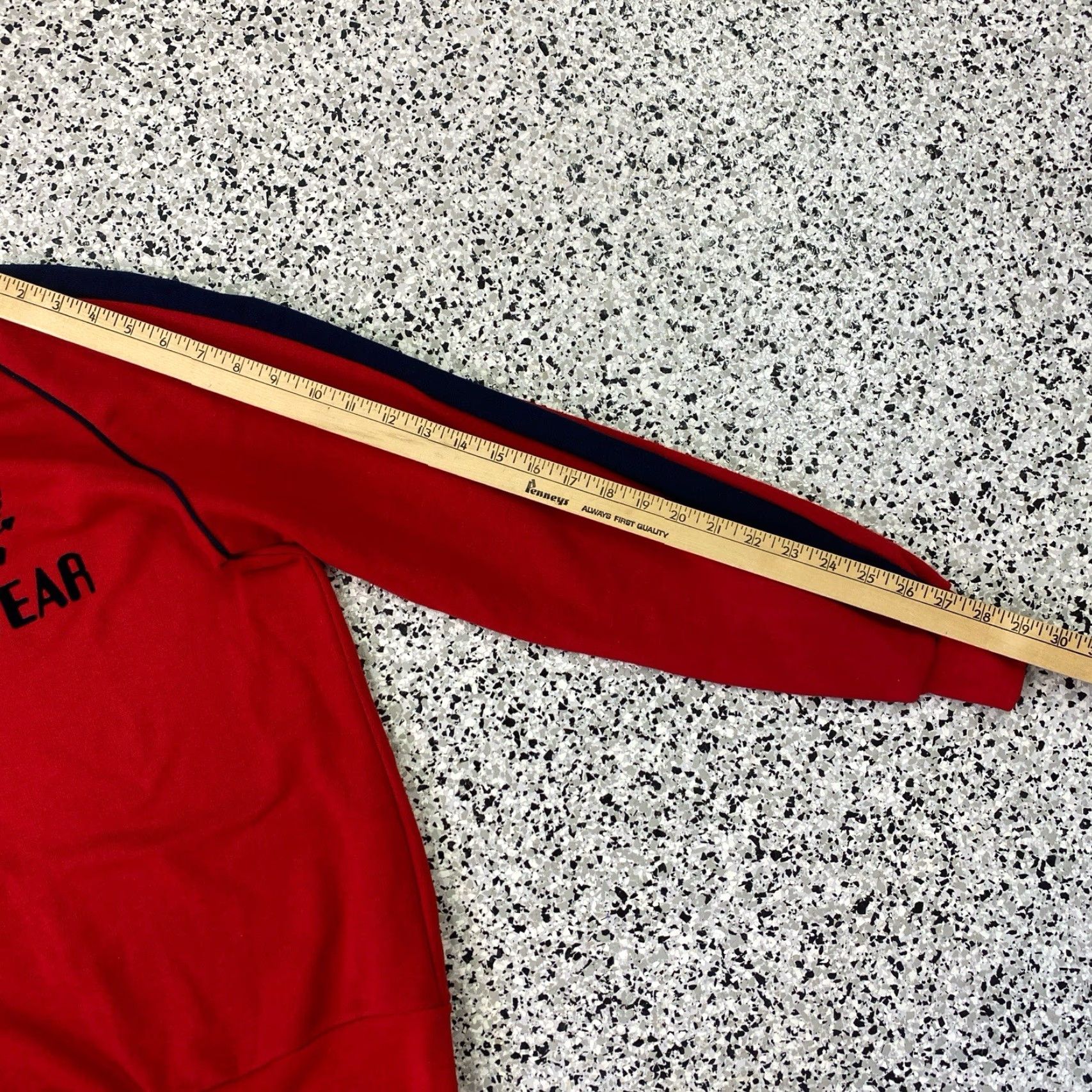 Vintage VINTAGE Sportswear Crewneck Sweatshirt Men L Red Blue 80s Classic Warmer Fleece Pullover Size US L / EU 52-54 / 3 - 4 Thumbnail