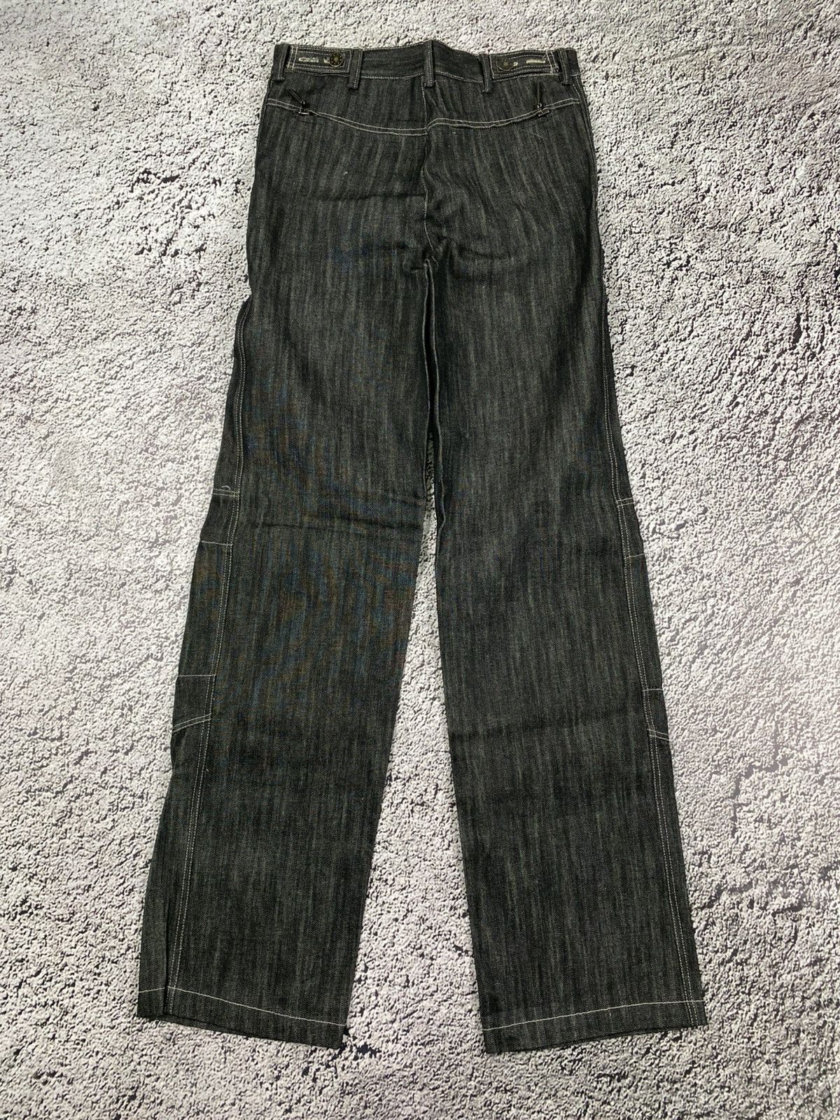 Vintage Vintage Y2K wide faded double knee pants juicy style Size 28" / US 6 / IT 42 - 4 Thumbnail