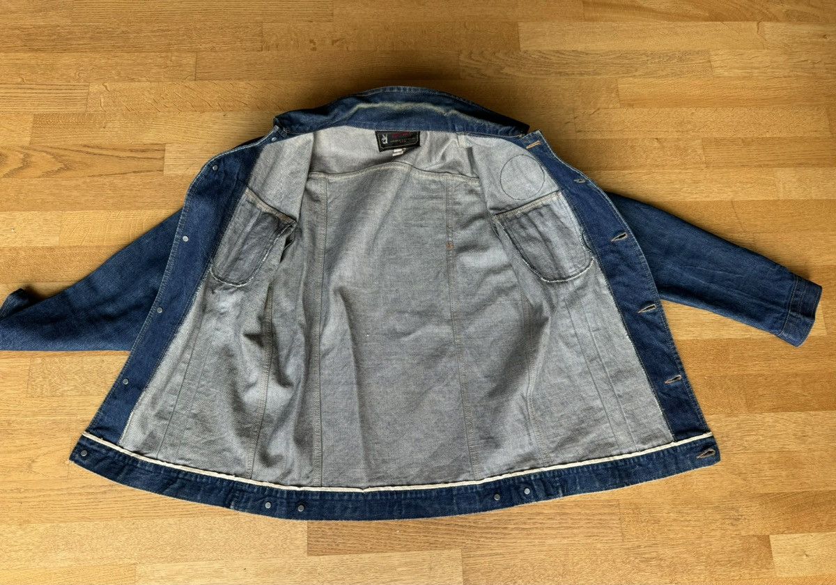 Salvage × Vintage VTG 1970‘s Selvedge Right On/Elder M.F.G Jacket Size US L / EU 52-54 / 3 - 4 Thumbnail