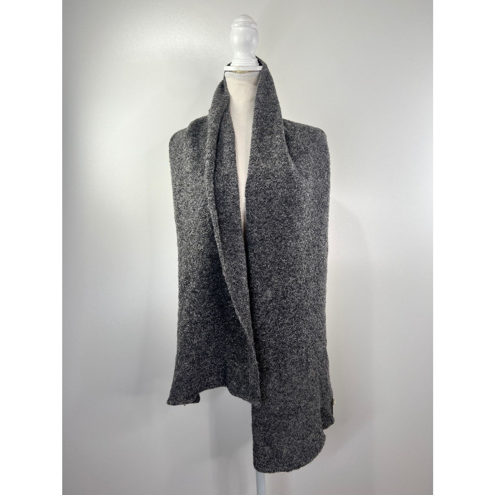 Other Avoca Handweavers Wool Scarf Minimalist Rustic Gray Size ONE SIZE - 7 Thumbnail