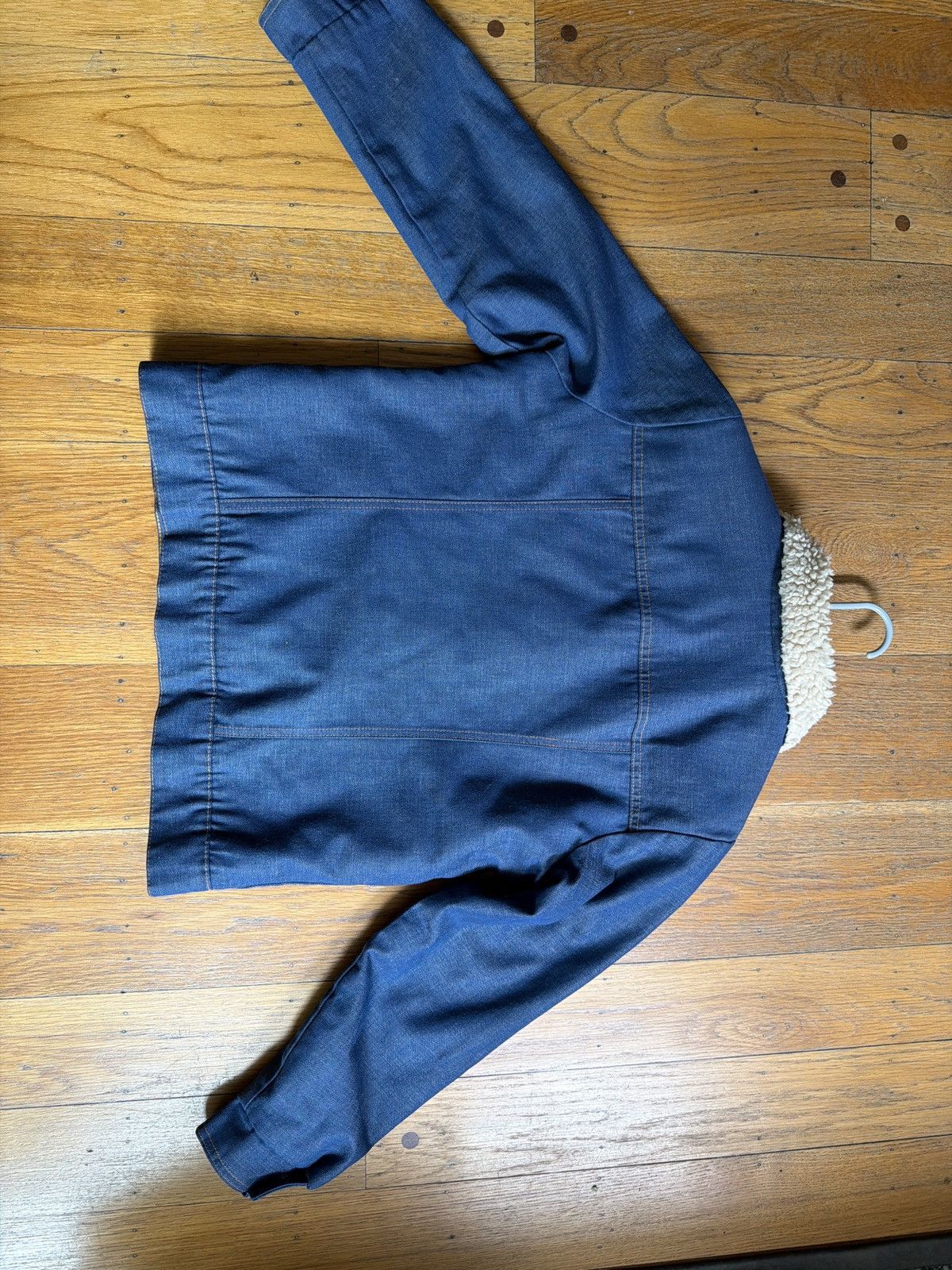 Levi's Vintage Clothing Rare 70s Levis Orange Label Sherpa Denim Trucker Jacket Sz L Womens/ Juniors Size US S / EU 44-46 / 1 - 3 Thumbnail
