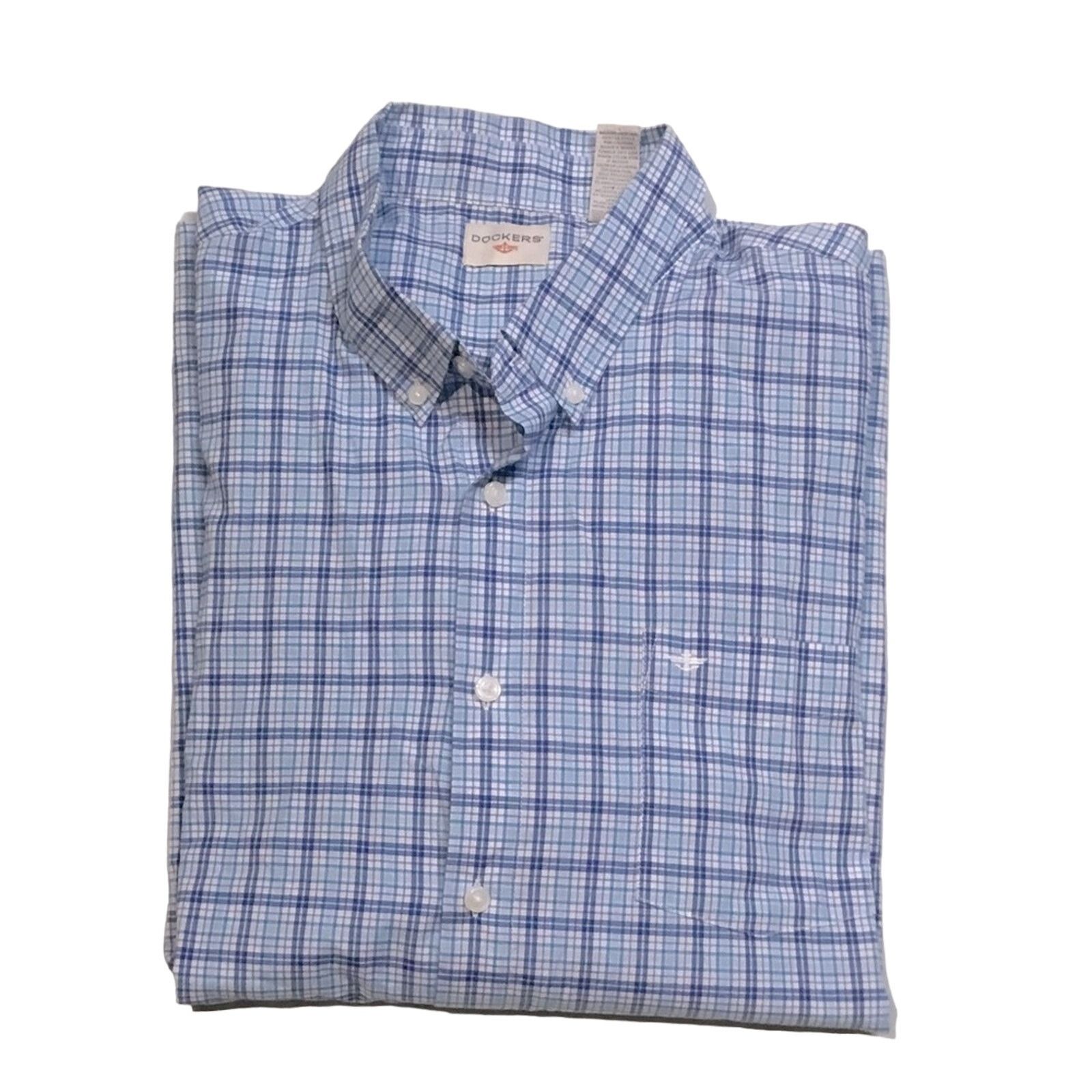Dockers Dockers Button Down Shirt Size US XXL / EU 58 / 5 - 1 Thumbnail