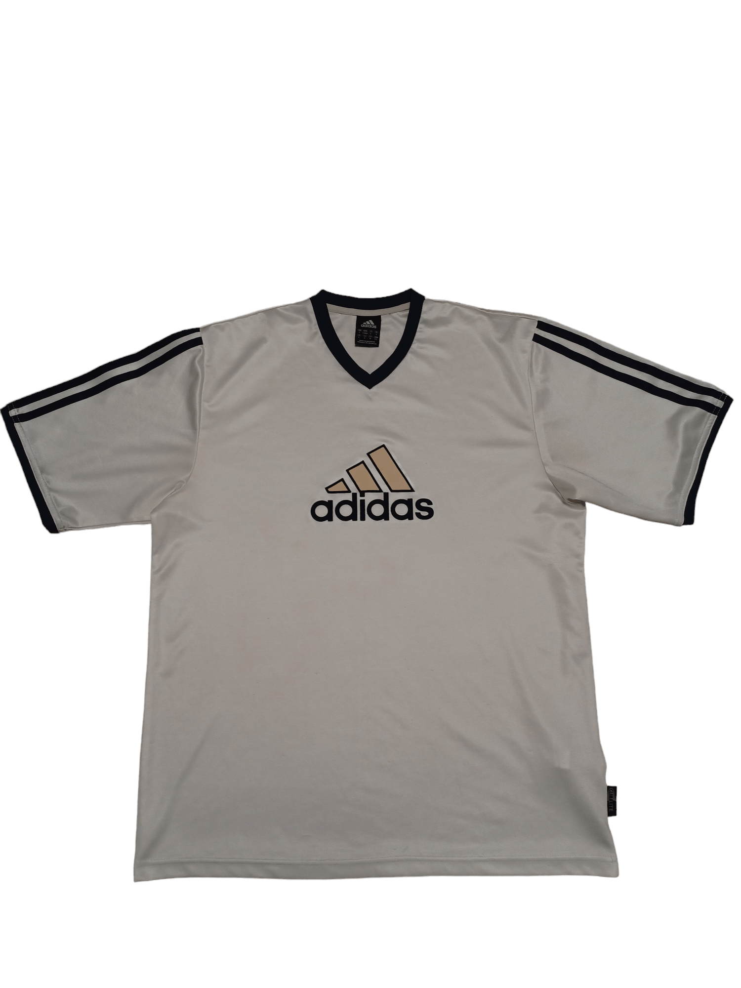 Adidas 2003 VINTAGE ADIDAS BIGLOGO SOCCER JERSEY FOOTBALL TEE Size US M / EU 48-50 / 2 - 1 Thumbnail