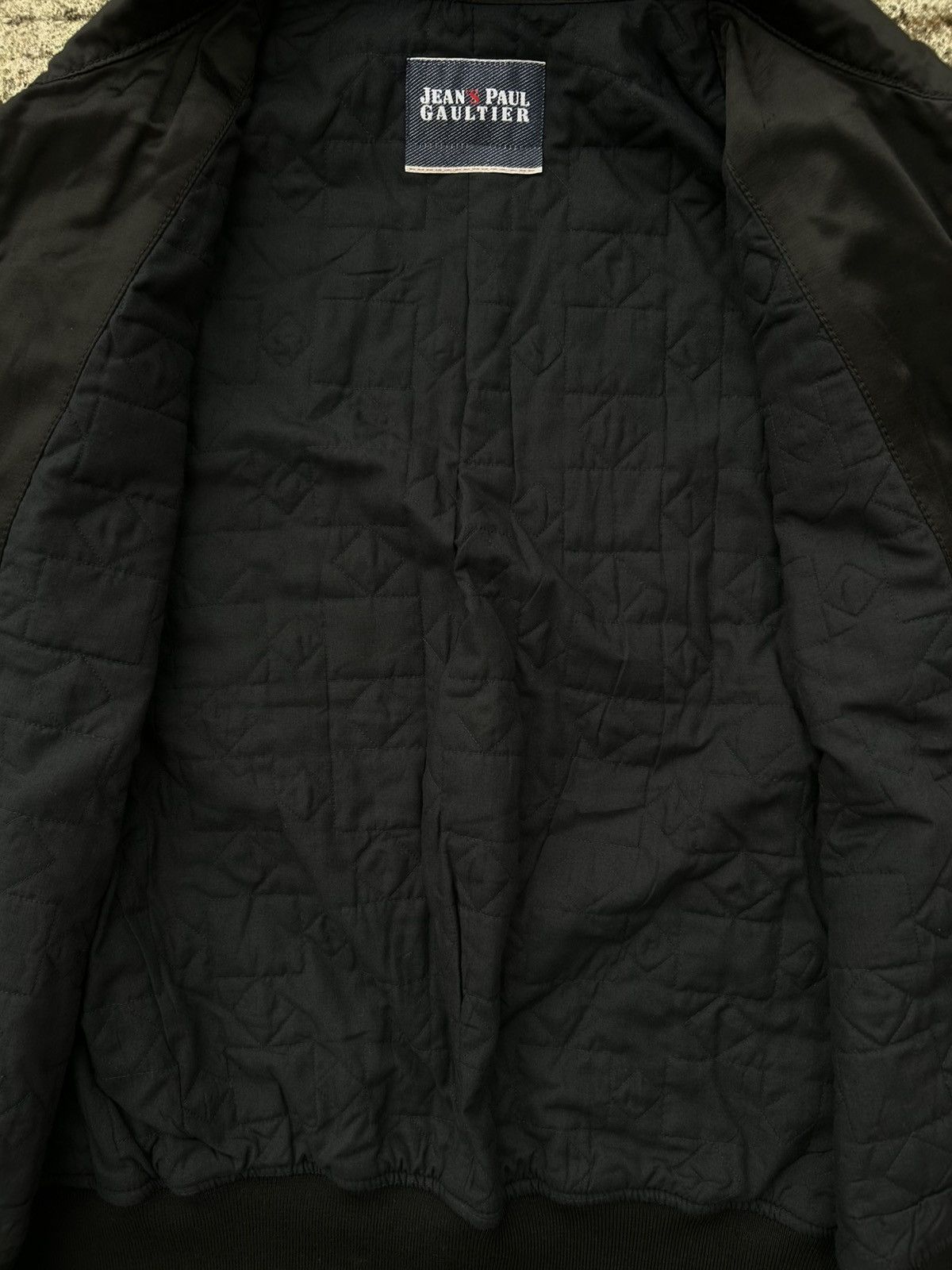 Jean Paul Gaultier Y2K Jean Paul Gaultier Runway Nylon Motorcycle Biker Jacket Size L / US 10 / IT 46 - 10 Thumbnail