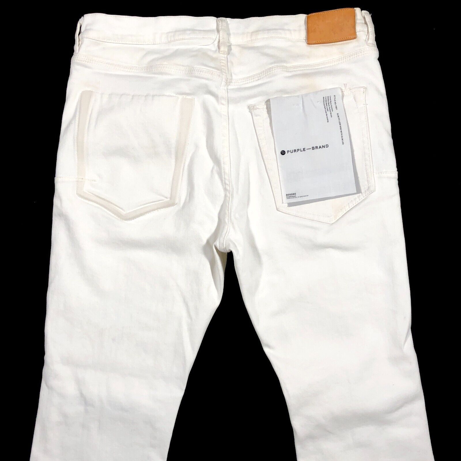 Purple Brand PURPLE BRAND P001 GREY FOUR POCKET DESTROY Jeans size 36x34 Size US 36 / EU 52 - 4 Thumbnail