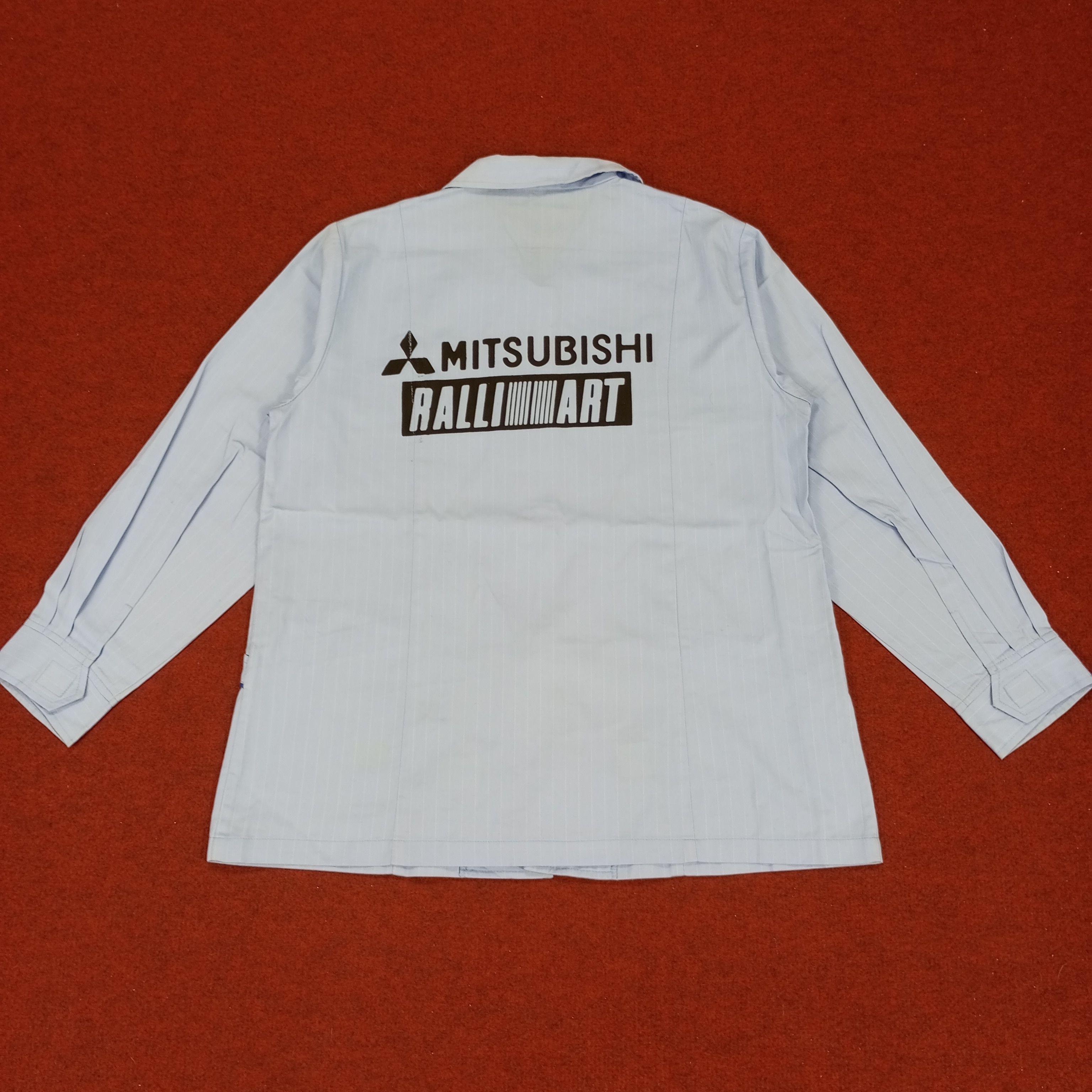 Mitsubishi Ralli Art Workwear Style Custom Jacket