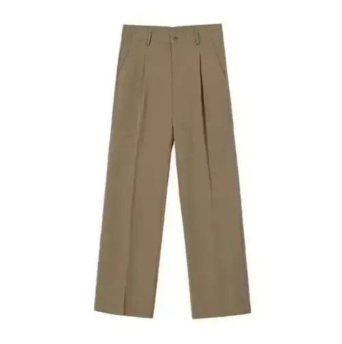 Japanese Brand × Vintage Beige Baggy Straight Leg Pants Size US 28 / EU 44 - 3 Thumbnail
