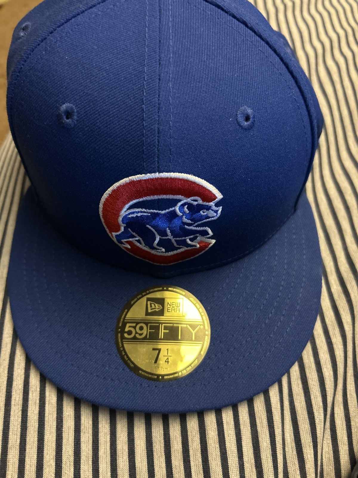 Hat Club × New Era Hat Club New Era Blue Chicago Cubs 2016 World Series Fitted Size ONE SIZE - 1 Thumbnail
