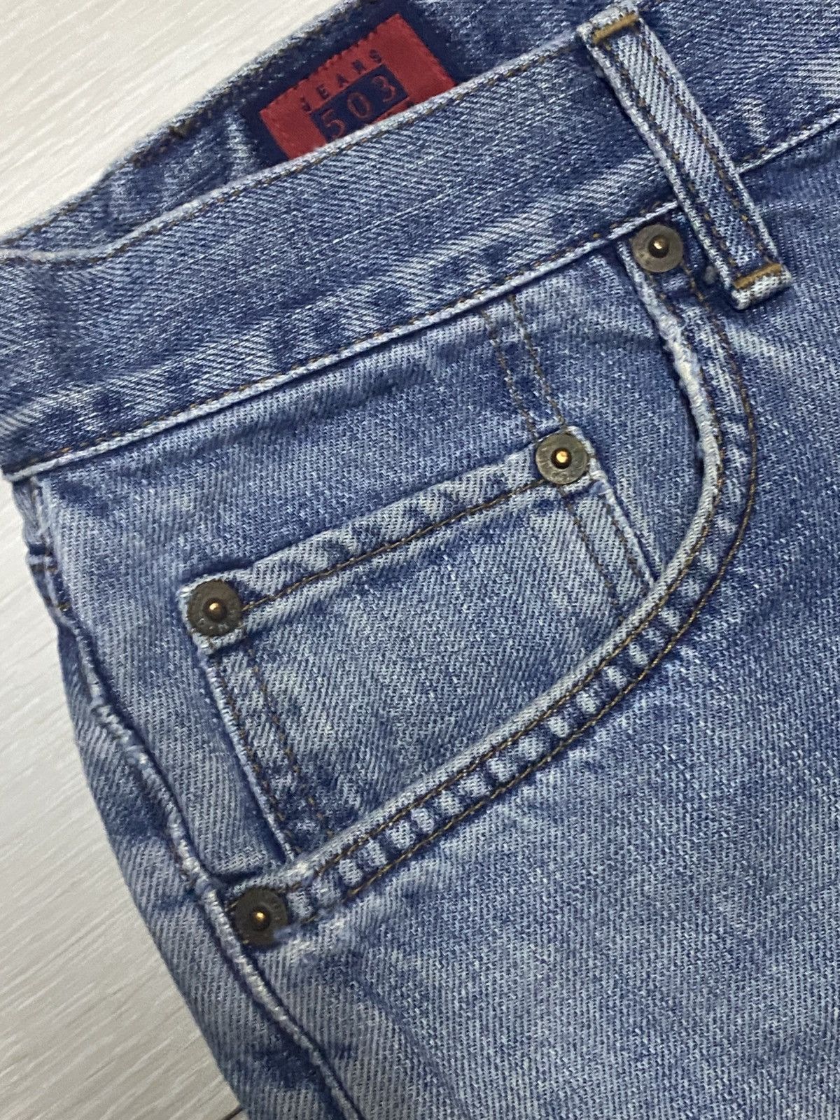 Edwin Vintage Edwin 503z Faded Wash Faded Wash Baggy Jeans Size US 32 / EU 48 - 9 Thumbnail