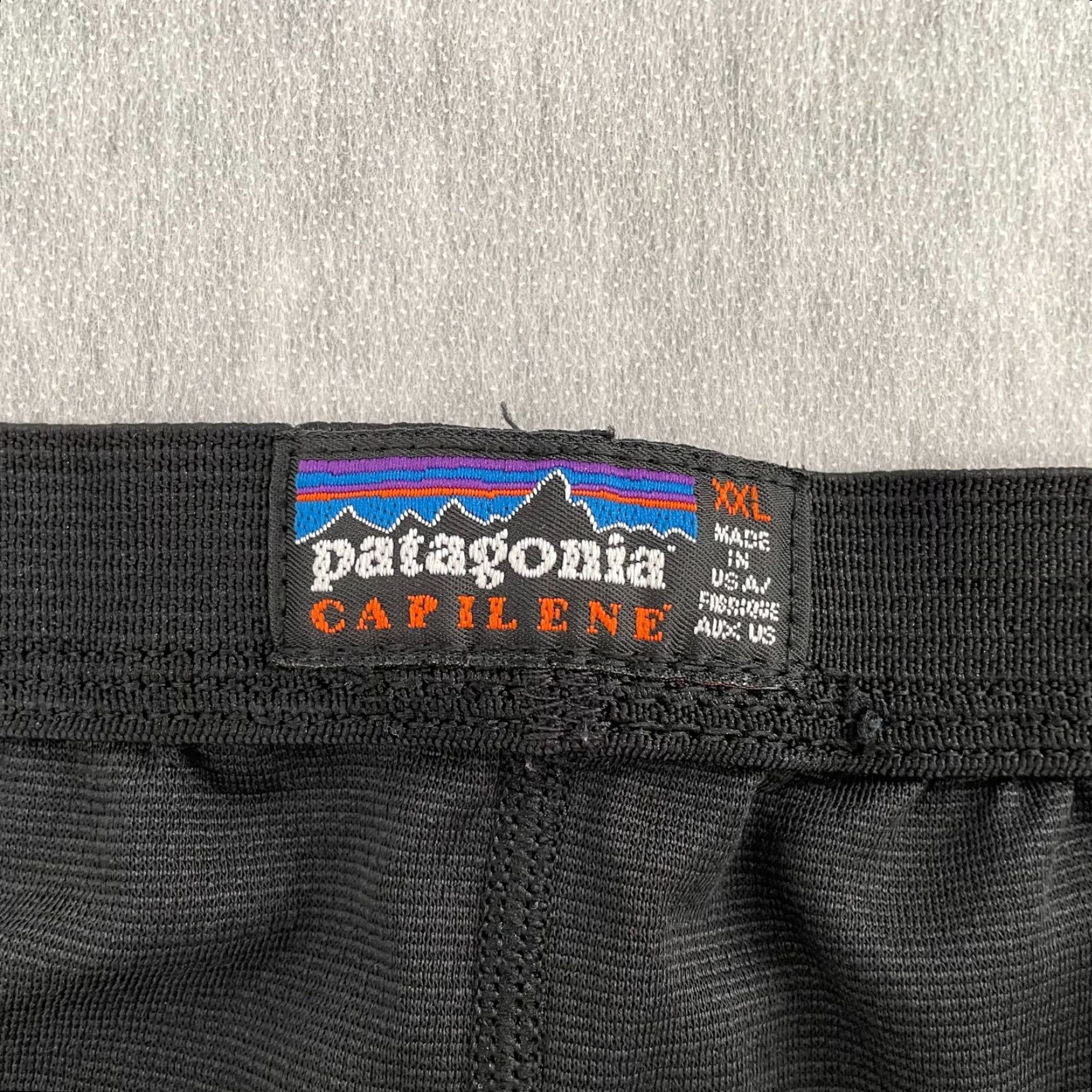 Patagonia VINTAGE Patagonia Pants 2XL Capilene Long Johns Base Layer USA Mens Black Size US 39 - 5 Thumbnail