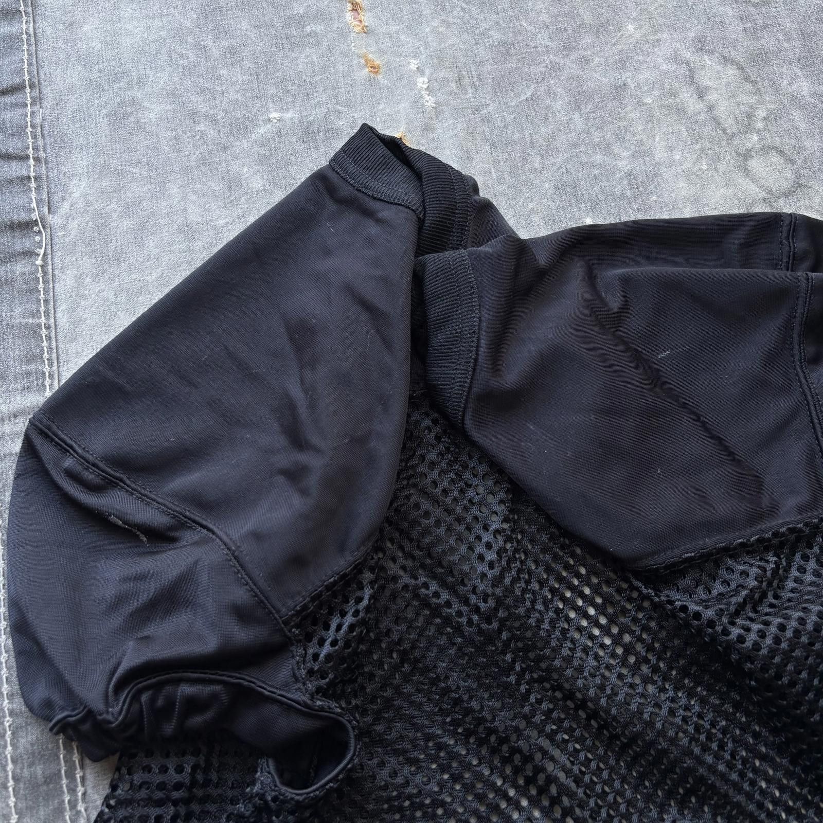 Schott Vintage Y2K Schutt Black Blank Grunge Mesh Football Jersey Size US M / EU 48-50 / 2 - 4 Thumbnail