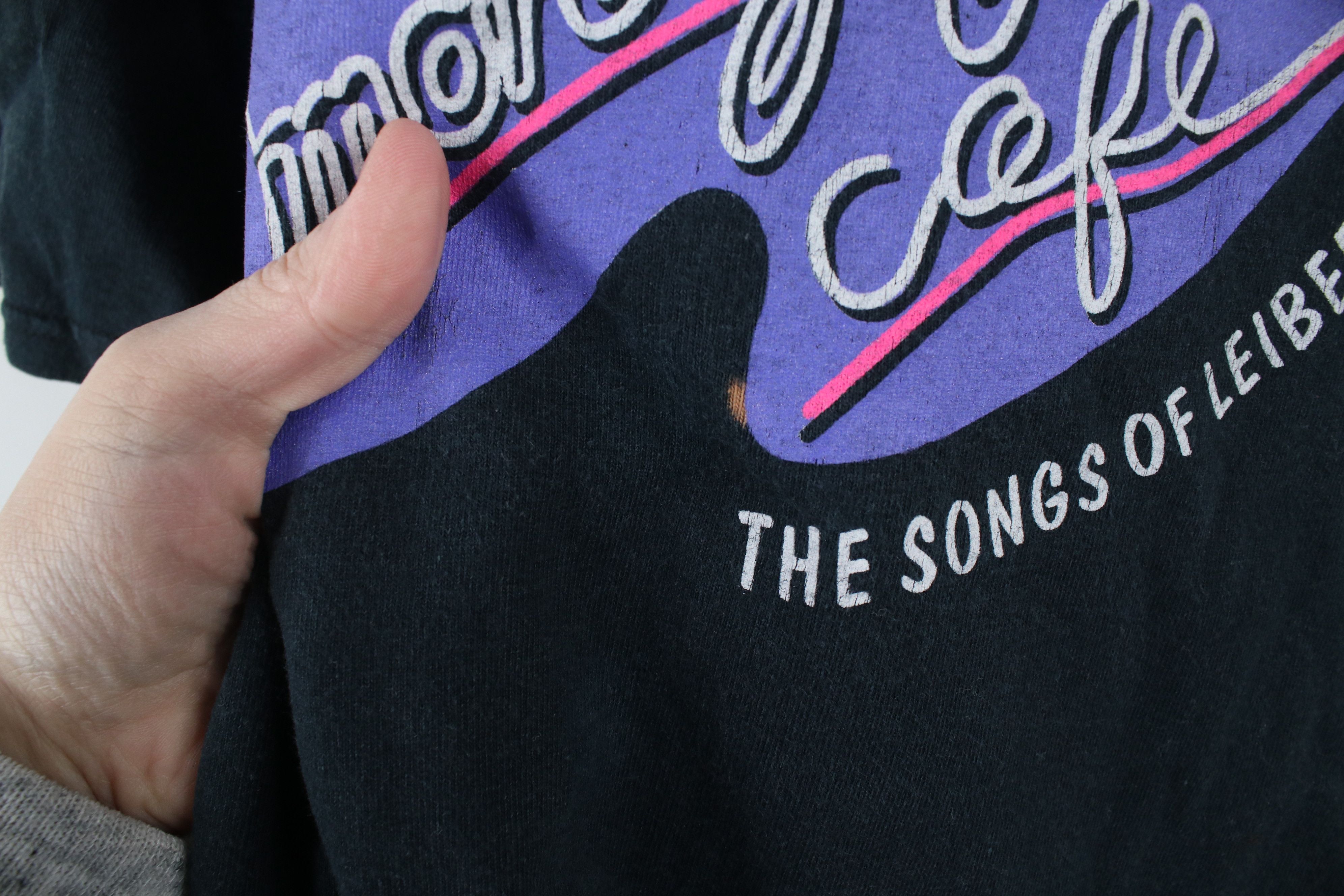 Vintage Vintage Joes Cafe The Songs of Leiber and Stoller T-Shirt Size US XL / EU 56 / 4 - 5 Thumbnail