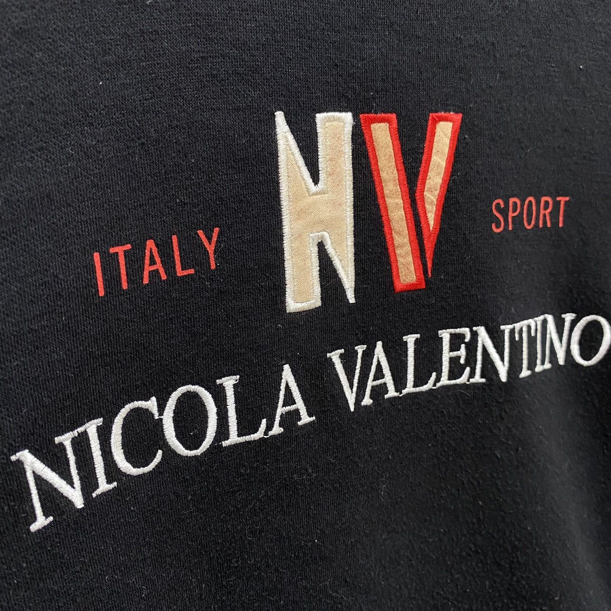 Vintage Vintage Nicola Valentino Sport Sweatshirt Black Size M Size US M / EU 48-50 / 2 - 6 Thumbnail